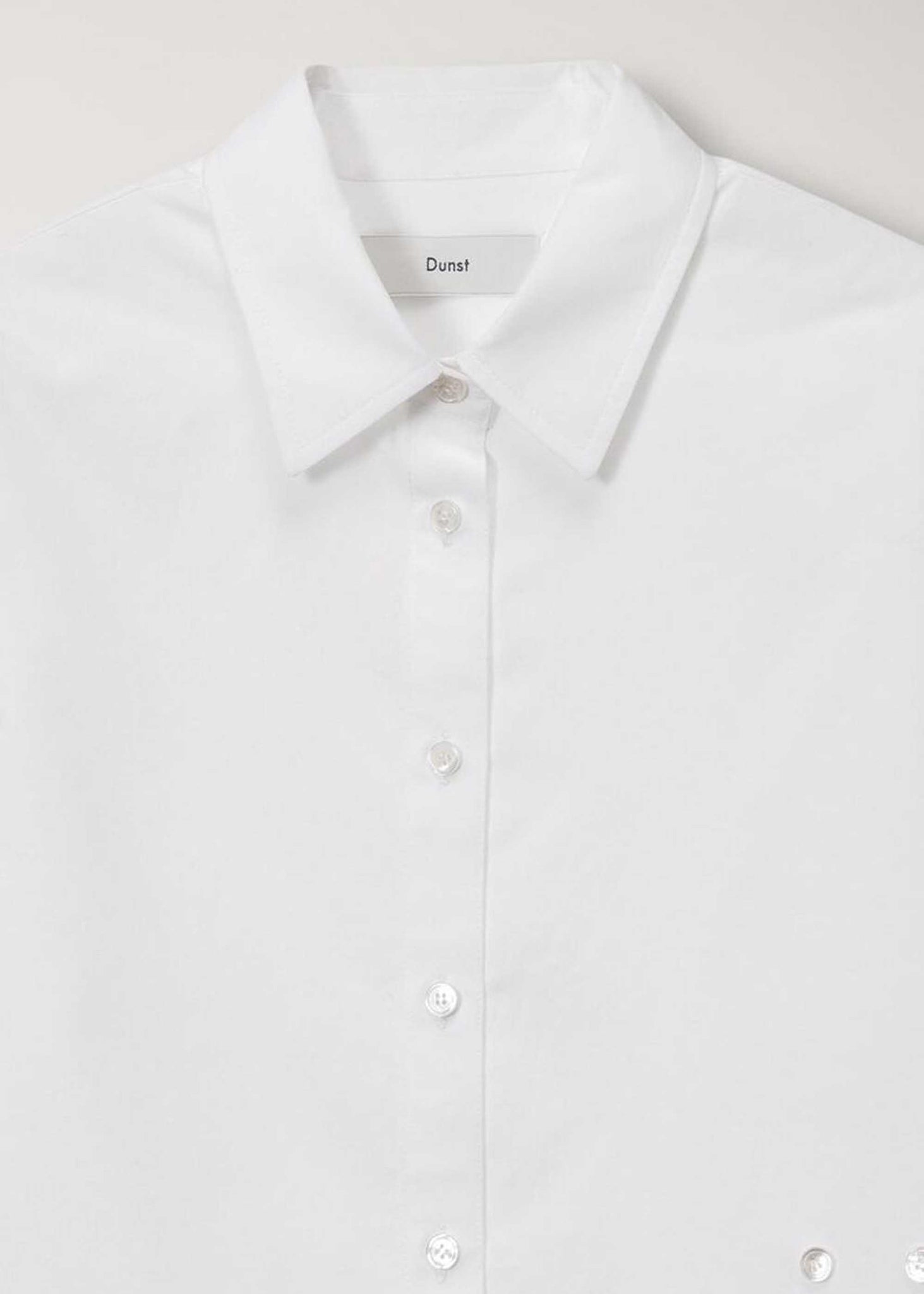 White Two-Way Wrap Shirt