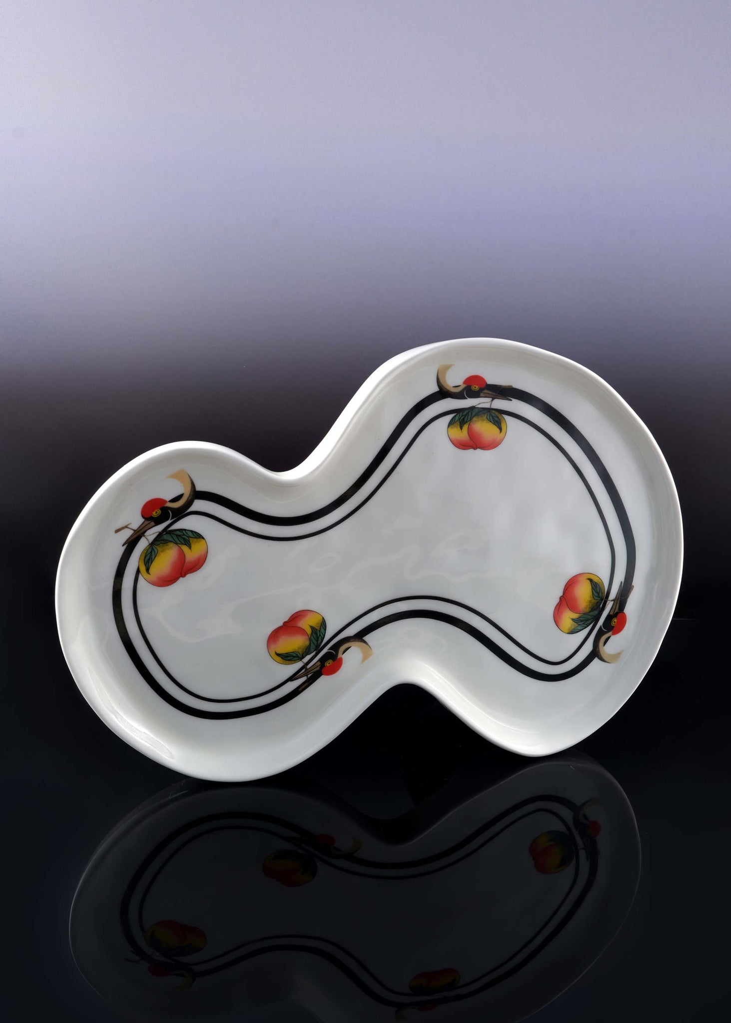 White Gourd Serving Plate