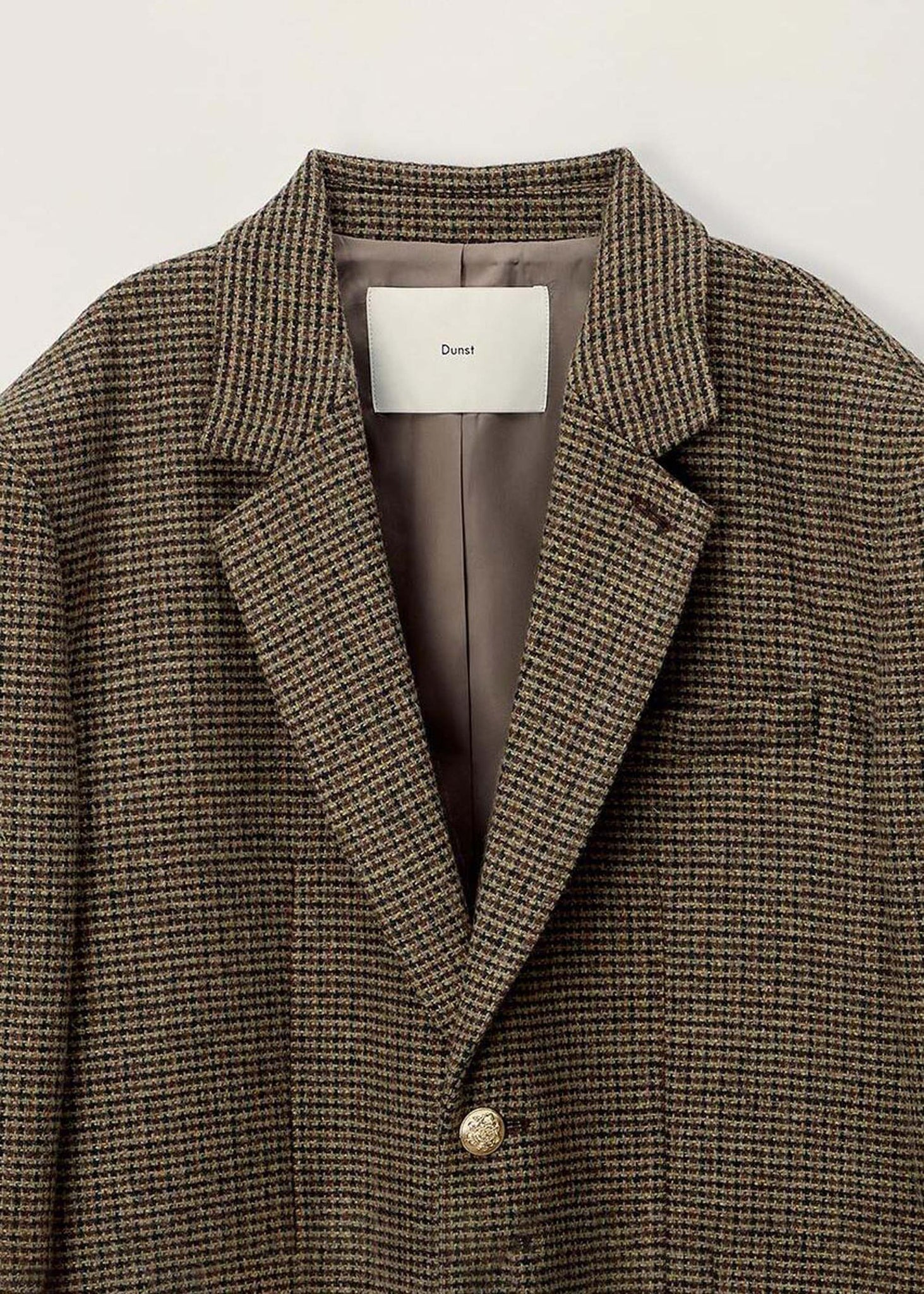 Brown Check Classic Blazer