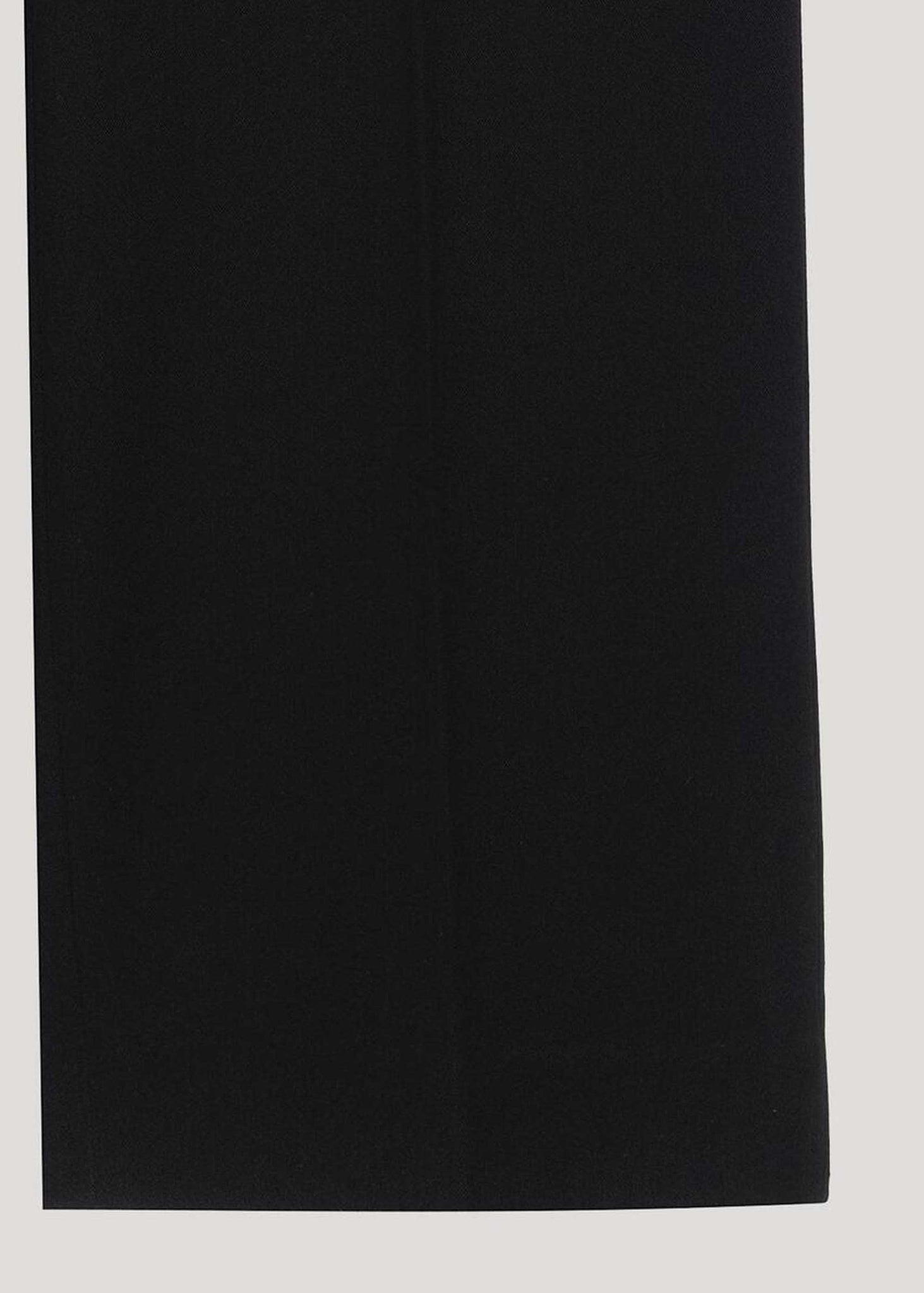 Black Straight Trouser