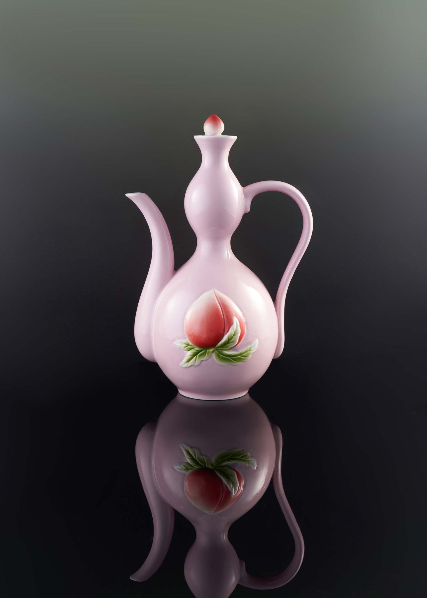 Pink Peach Teapot