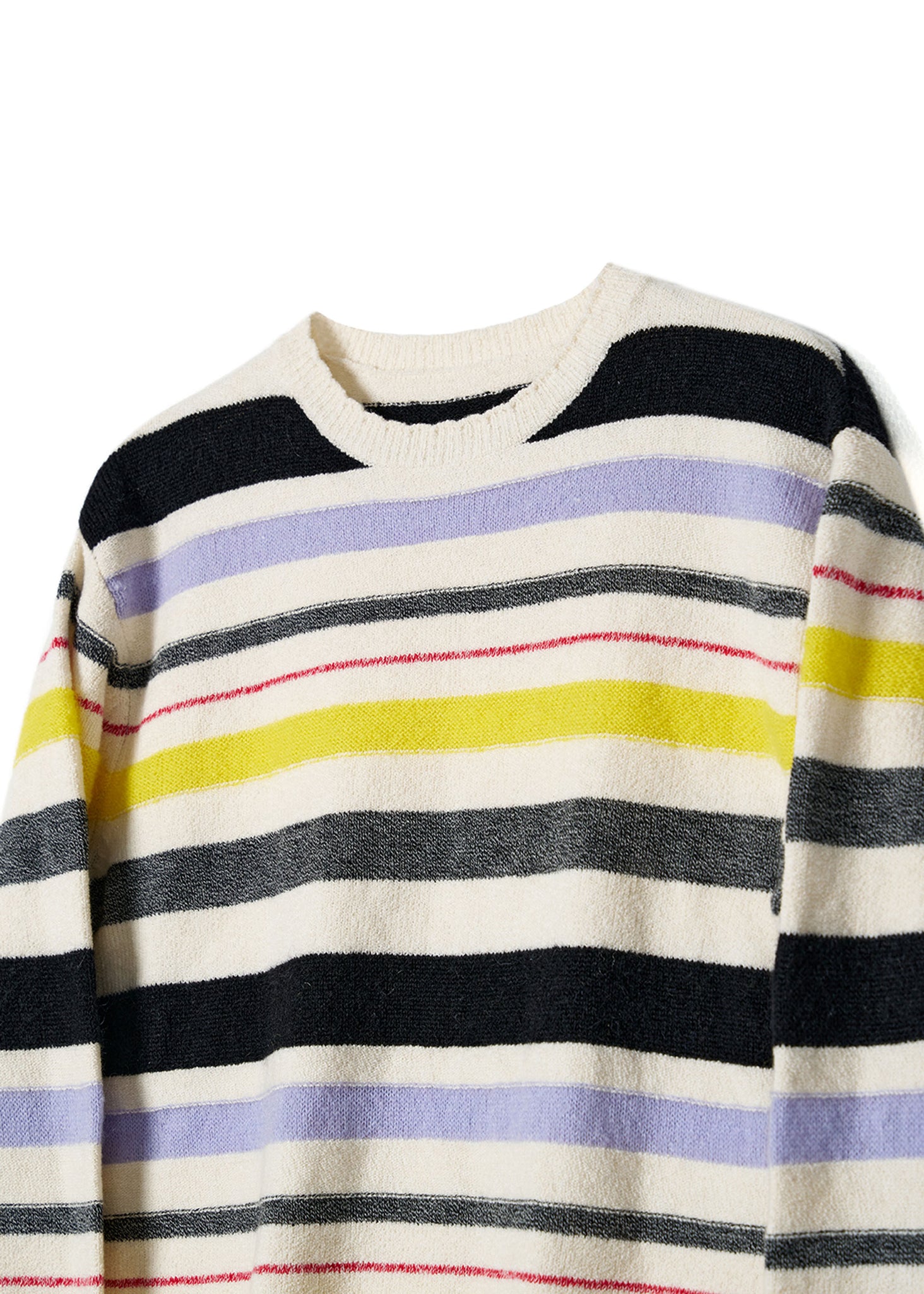 Multi-colour Striped Knit Sweater