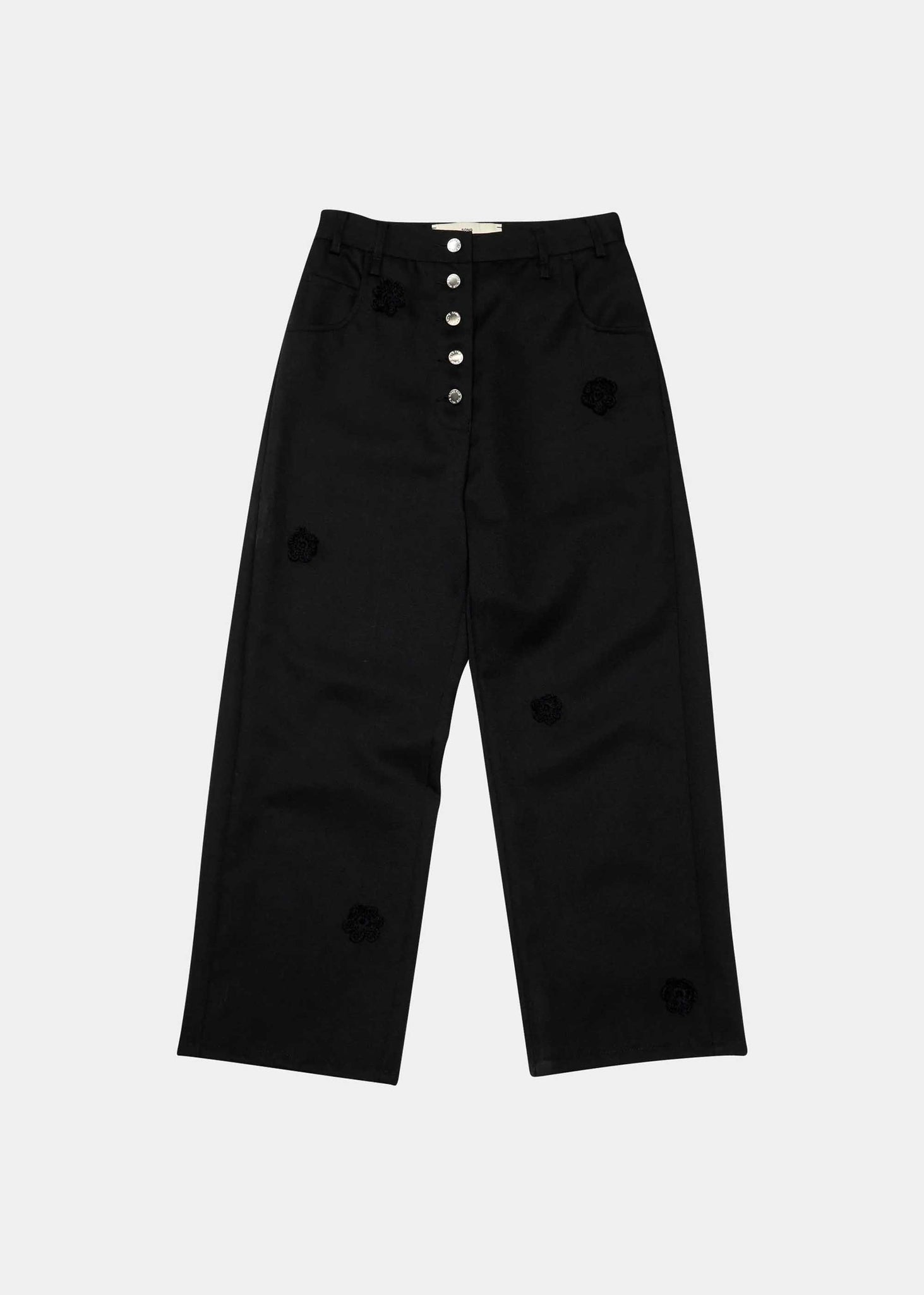 Black Daisy Trouser