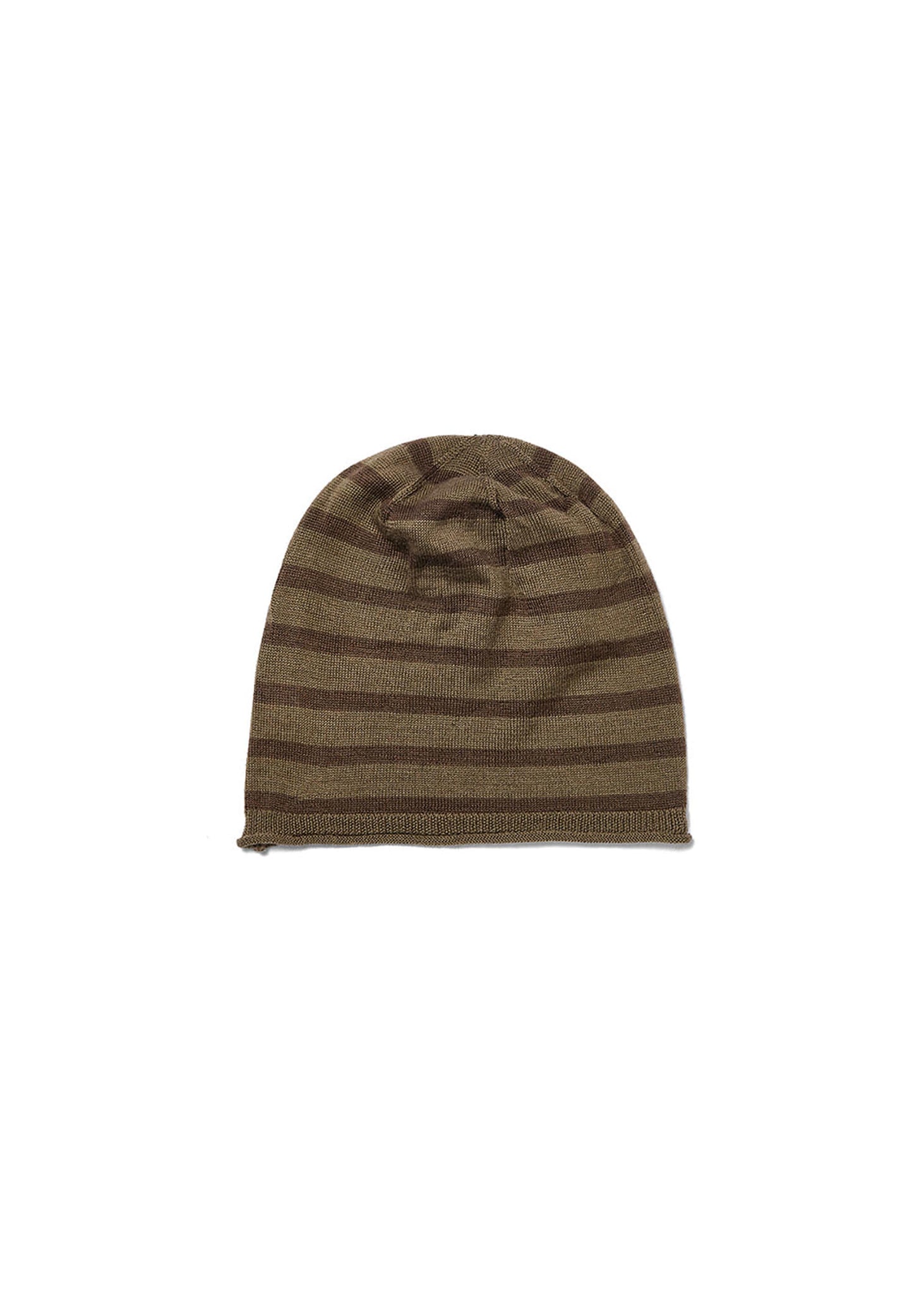 Khaki Striped beanie