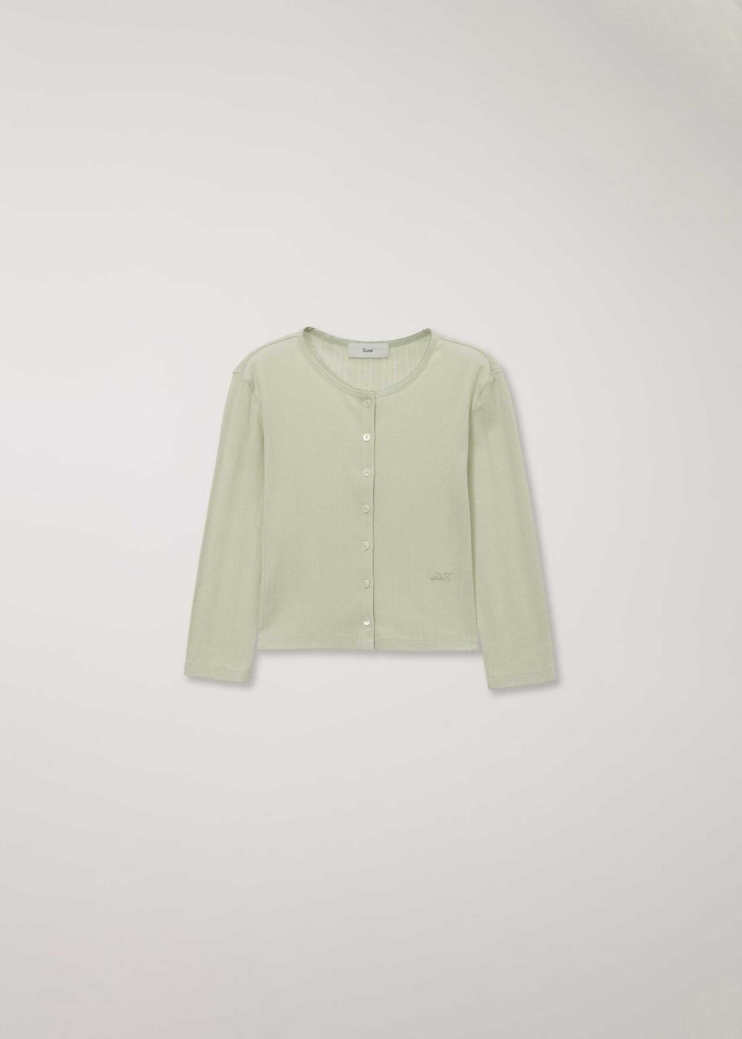Pink Pointelle Cardigan