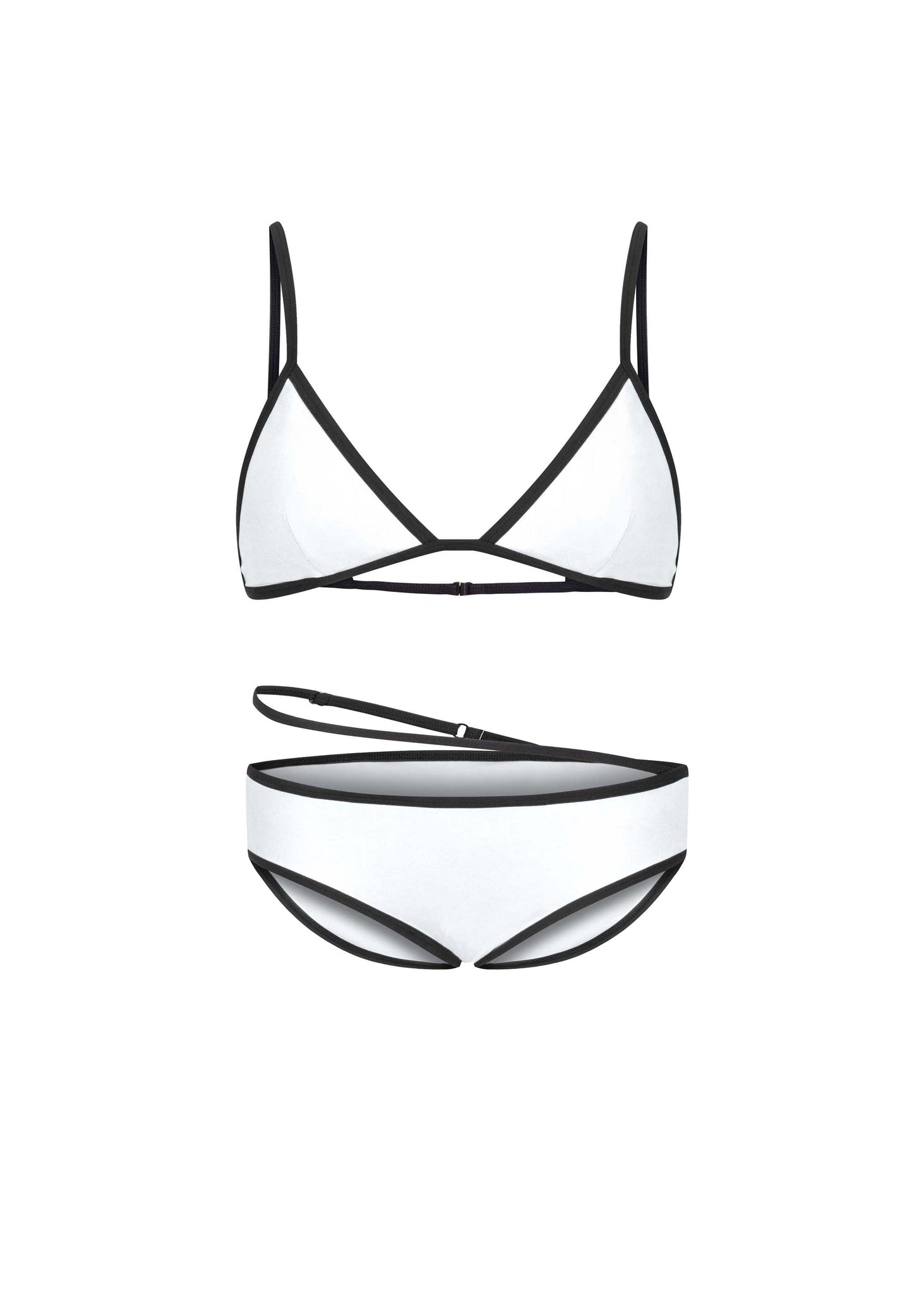 Black & White Bikini Set