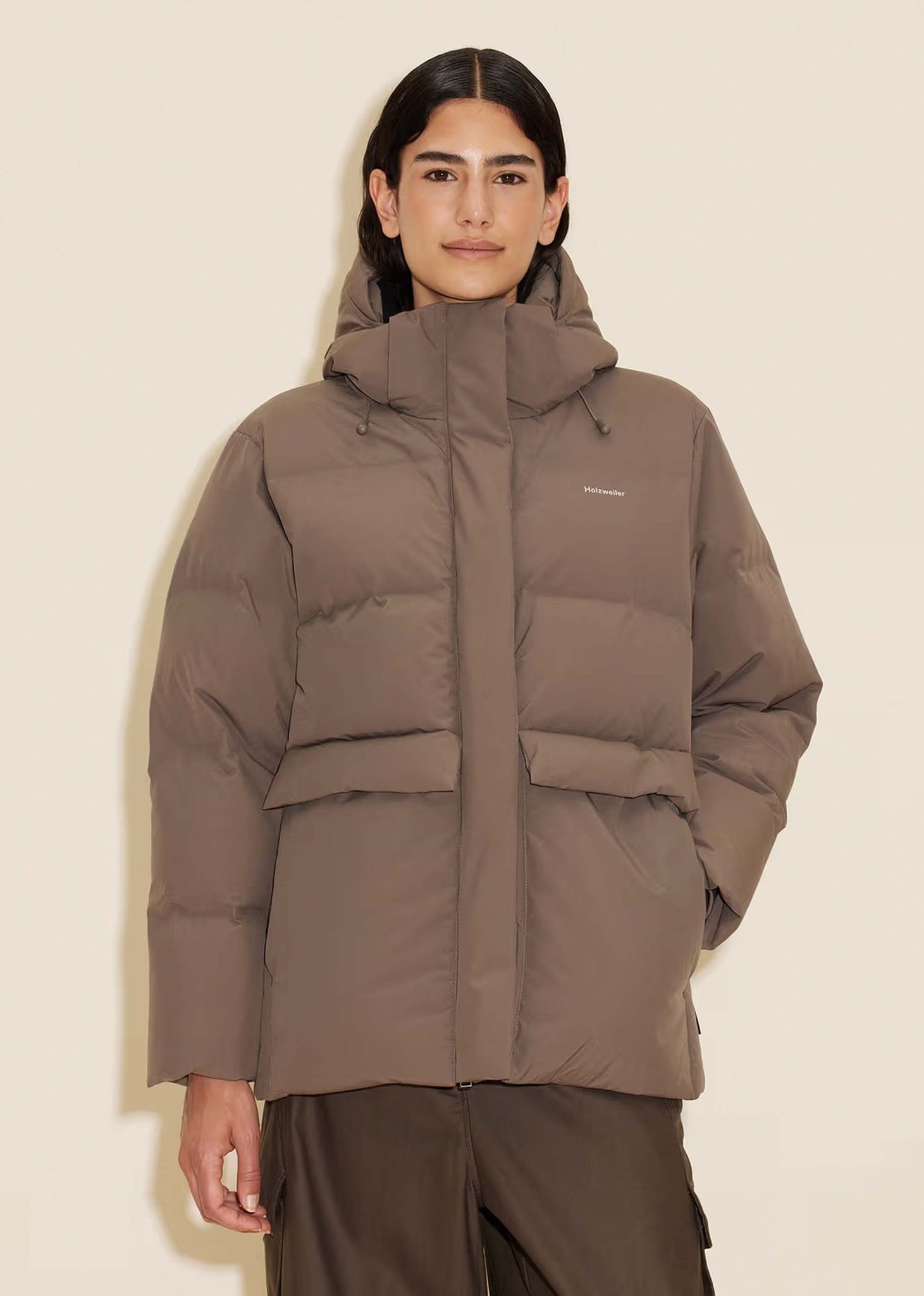 Taupe Besseggen Down Jacket