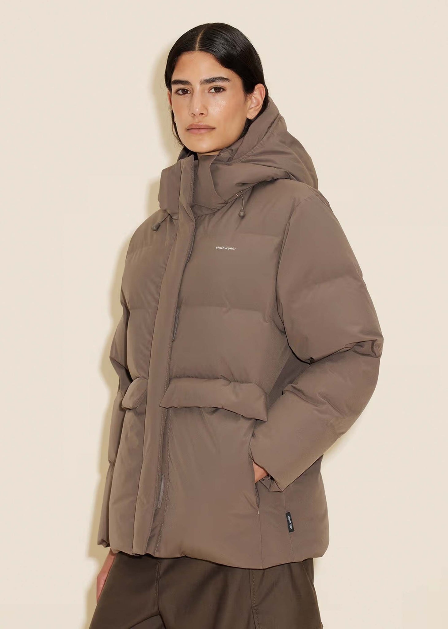 Taupe Besseggen Down Jacket