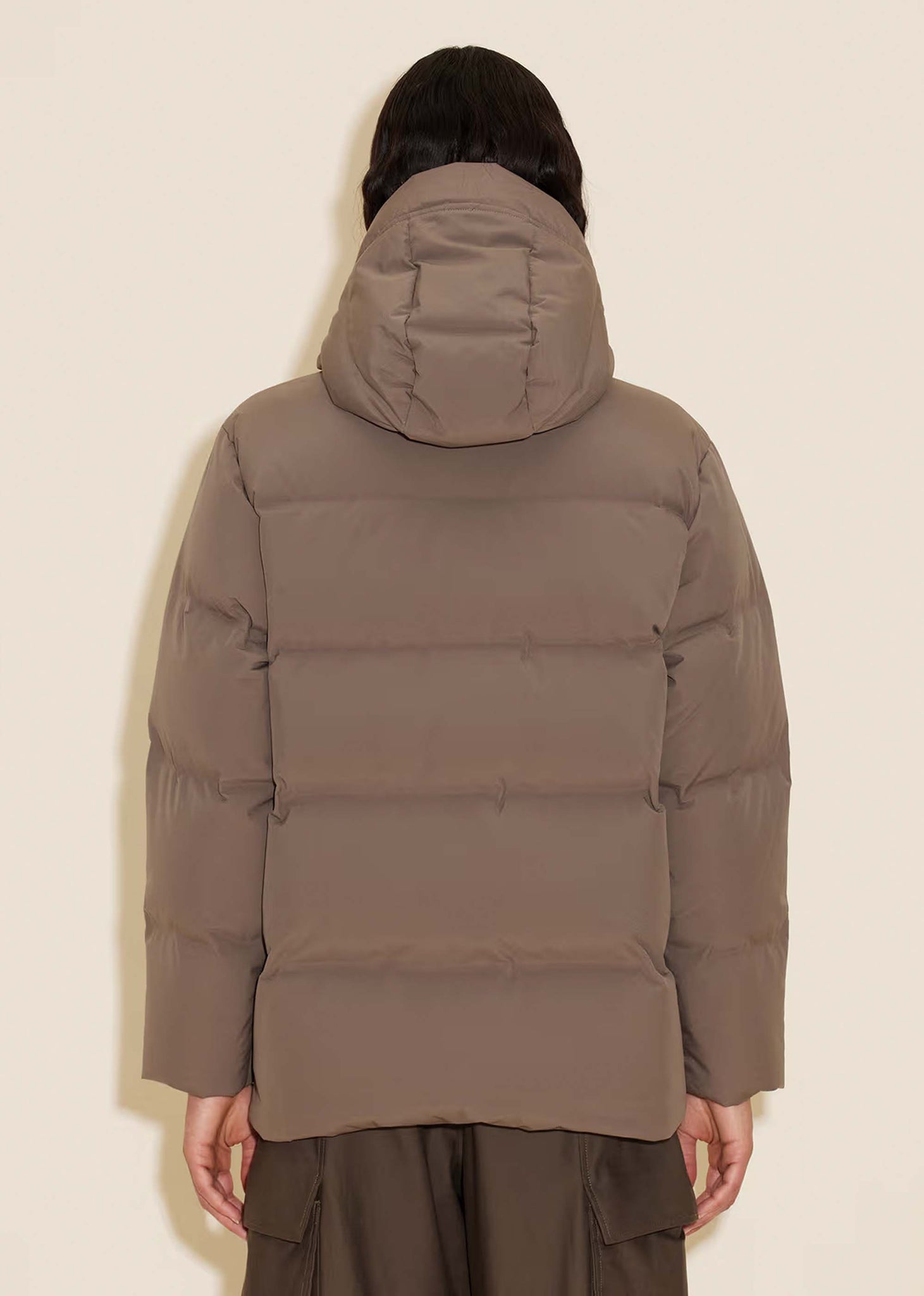 Taupe Besseggen Down Jacket