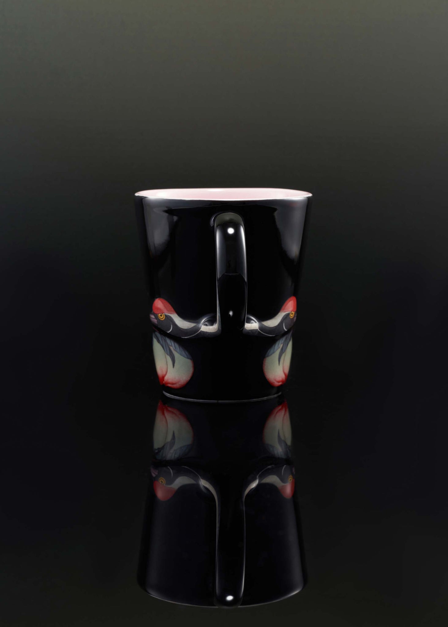 Black Crane Mug