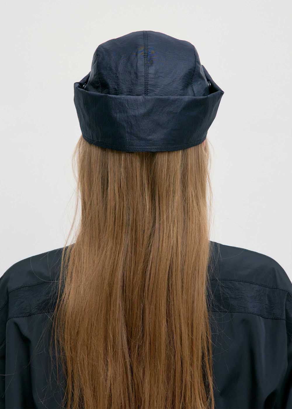 Black Aviator Cap