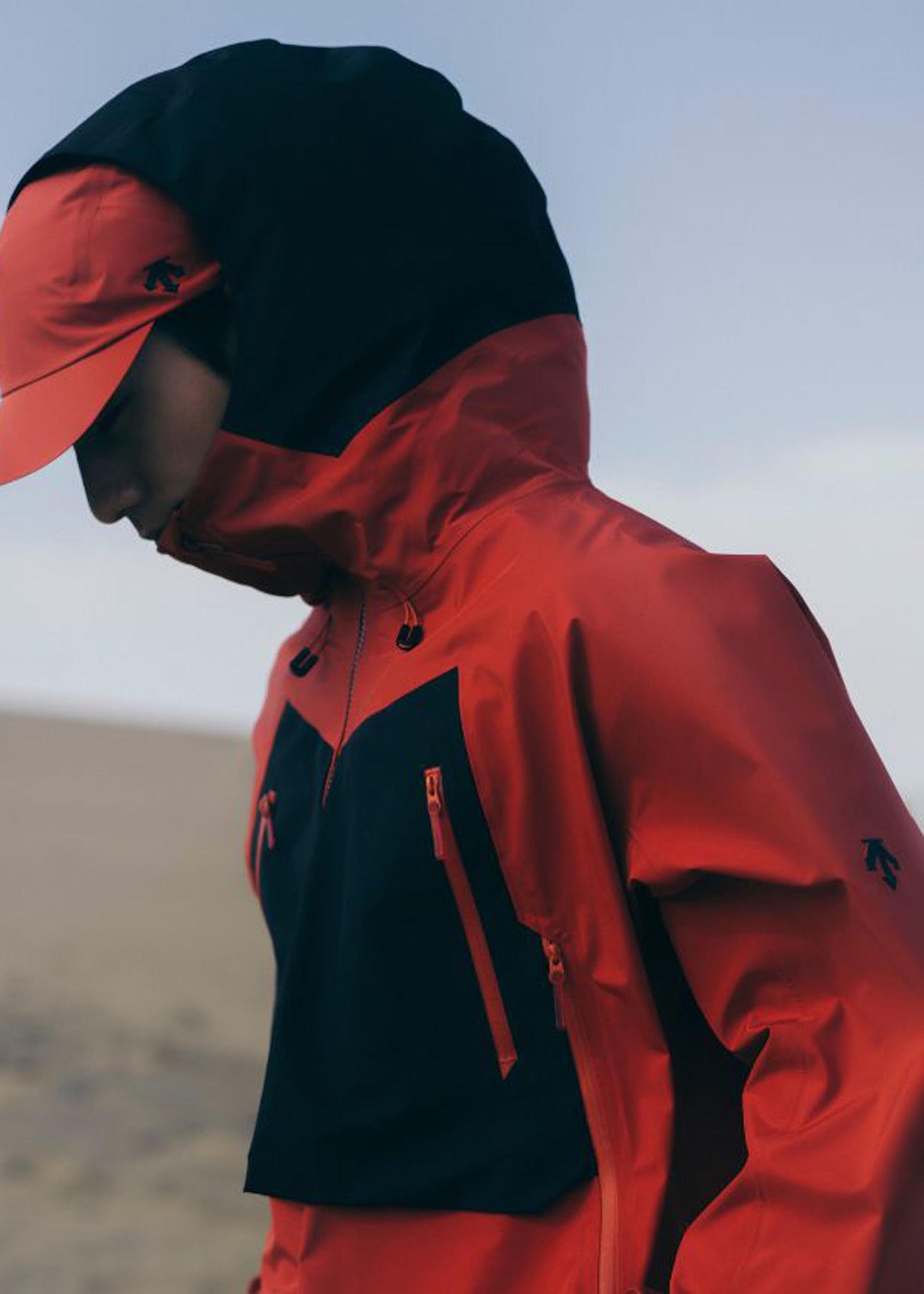 Red GORE-TEX Shell Jacket