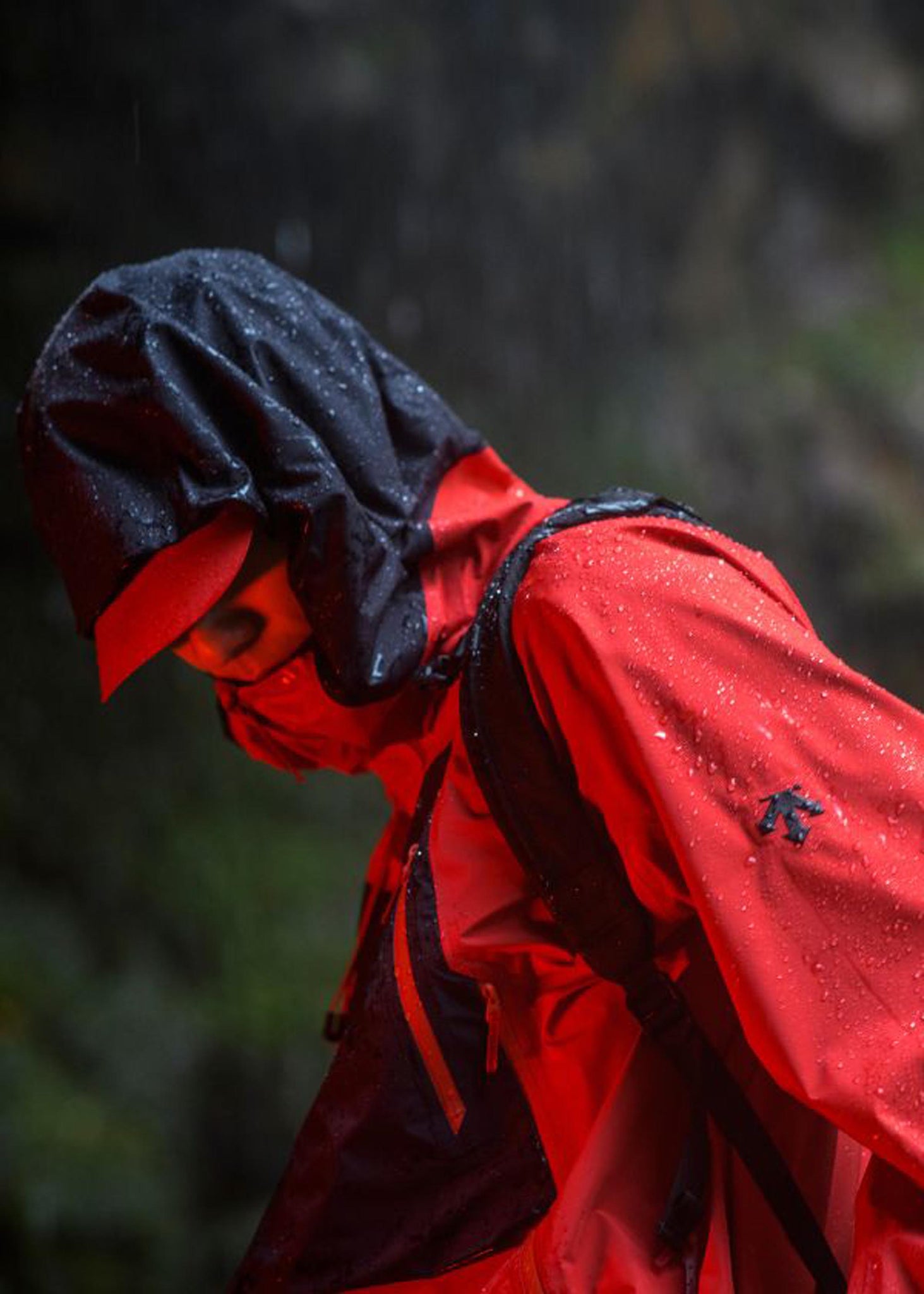 Red GORE-TEX Shell Jacket