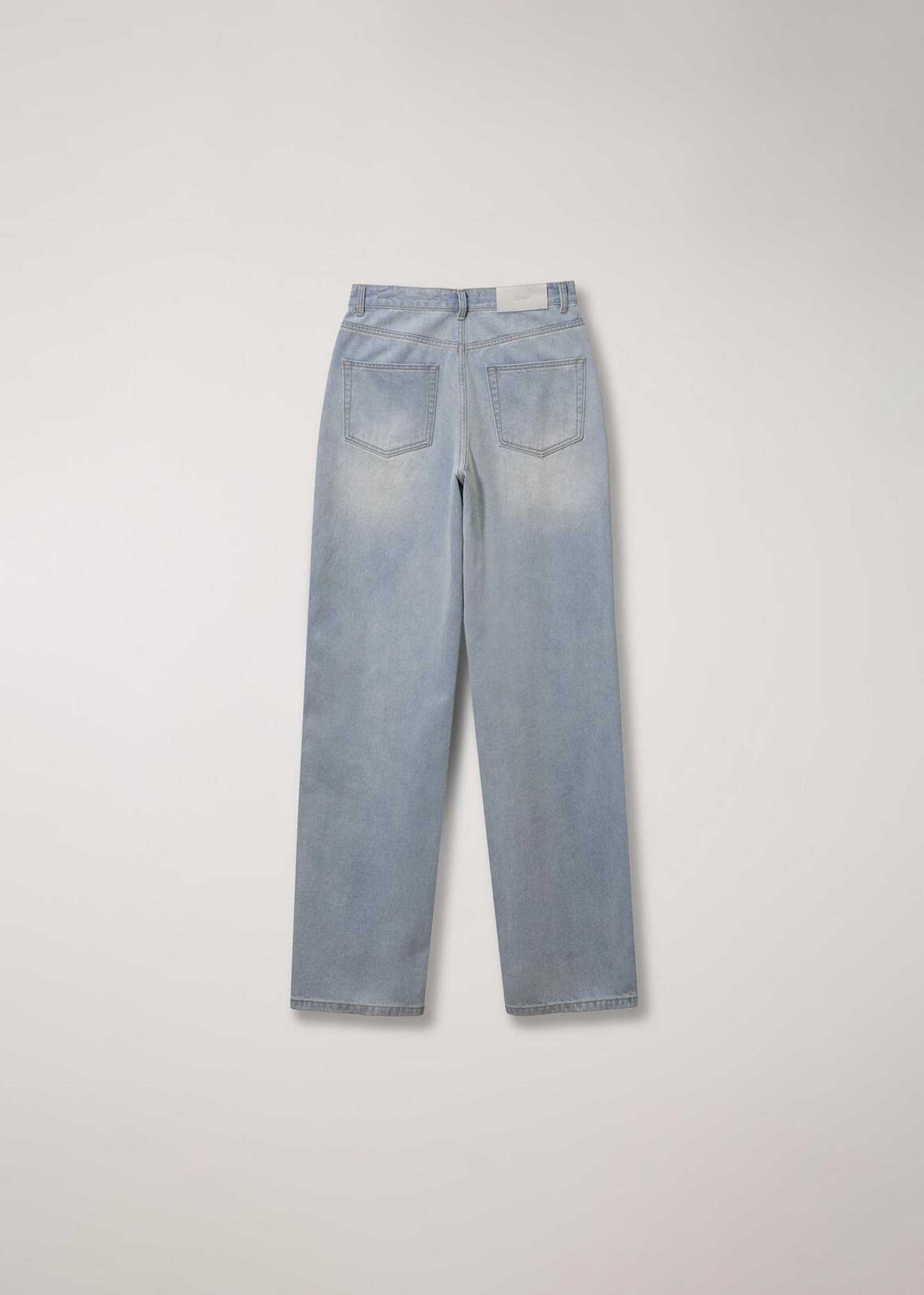 Light Blue Relaxed Wide-Leg Jean