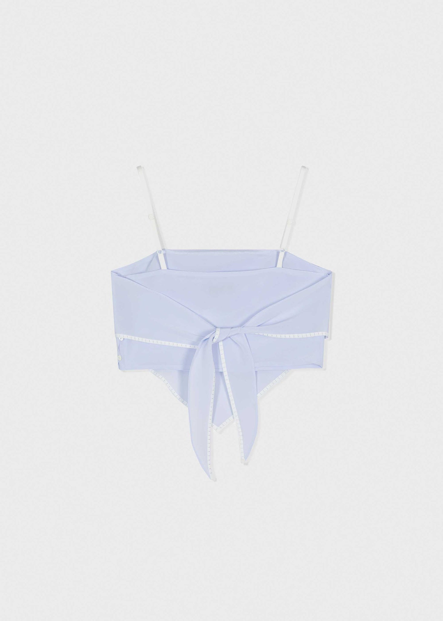 Light Blue Draped Camisole Top