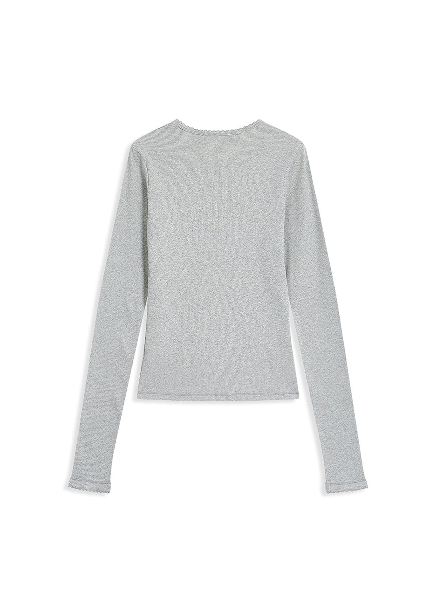 Grey Trim Longsleeve