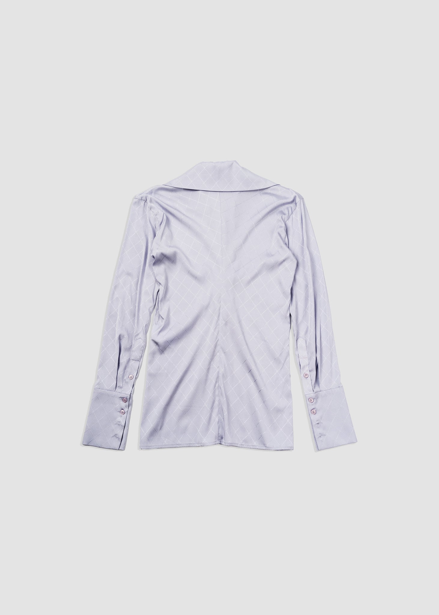 Lavender Fold Collar Shirt