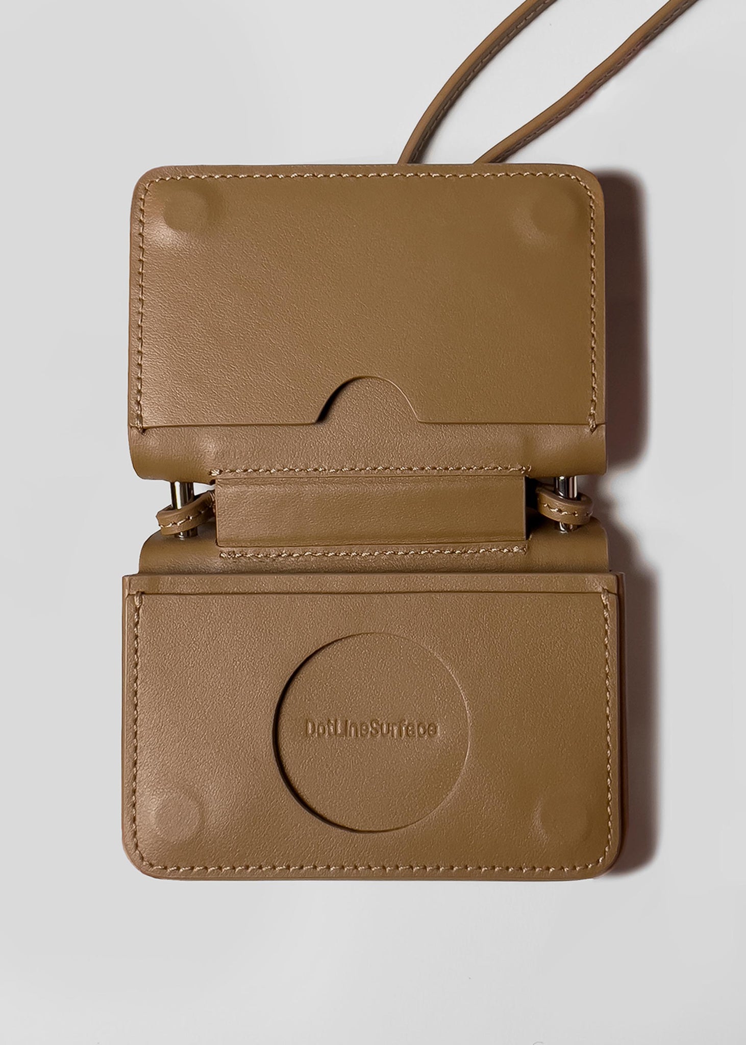 Caramel Cassette Crossbody Bag