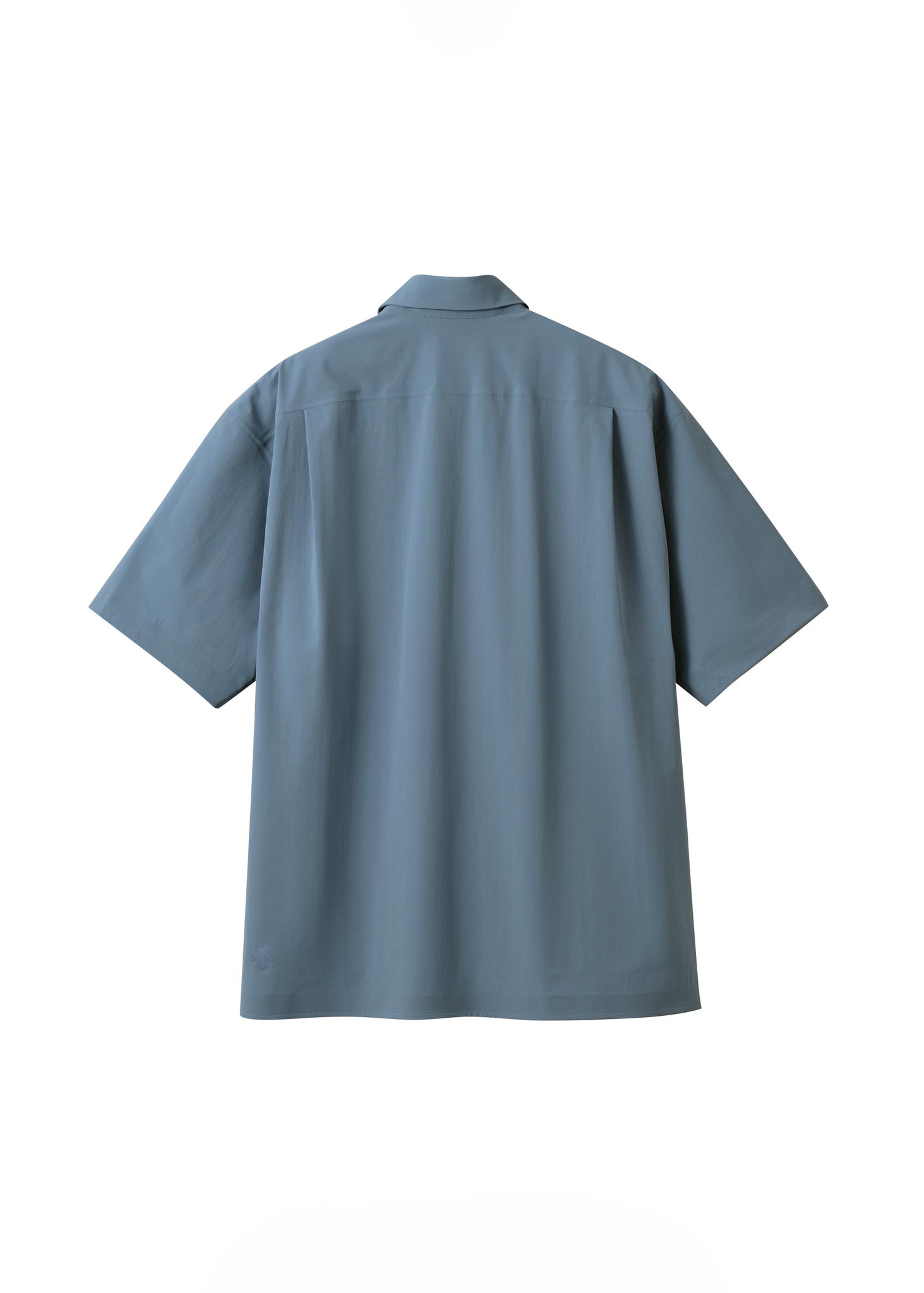 Blue Airflow Half-Sleeve Shirt