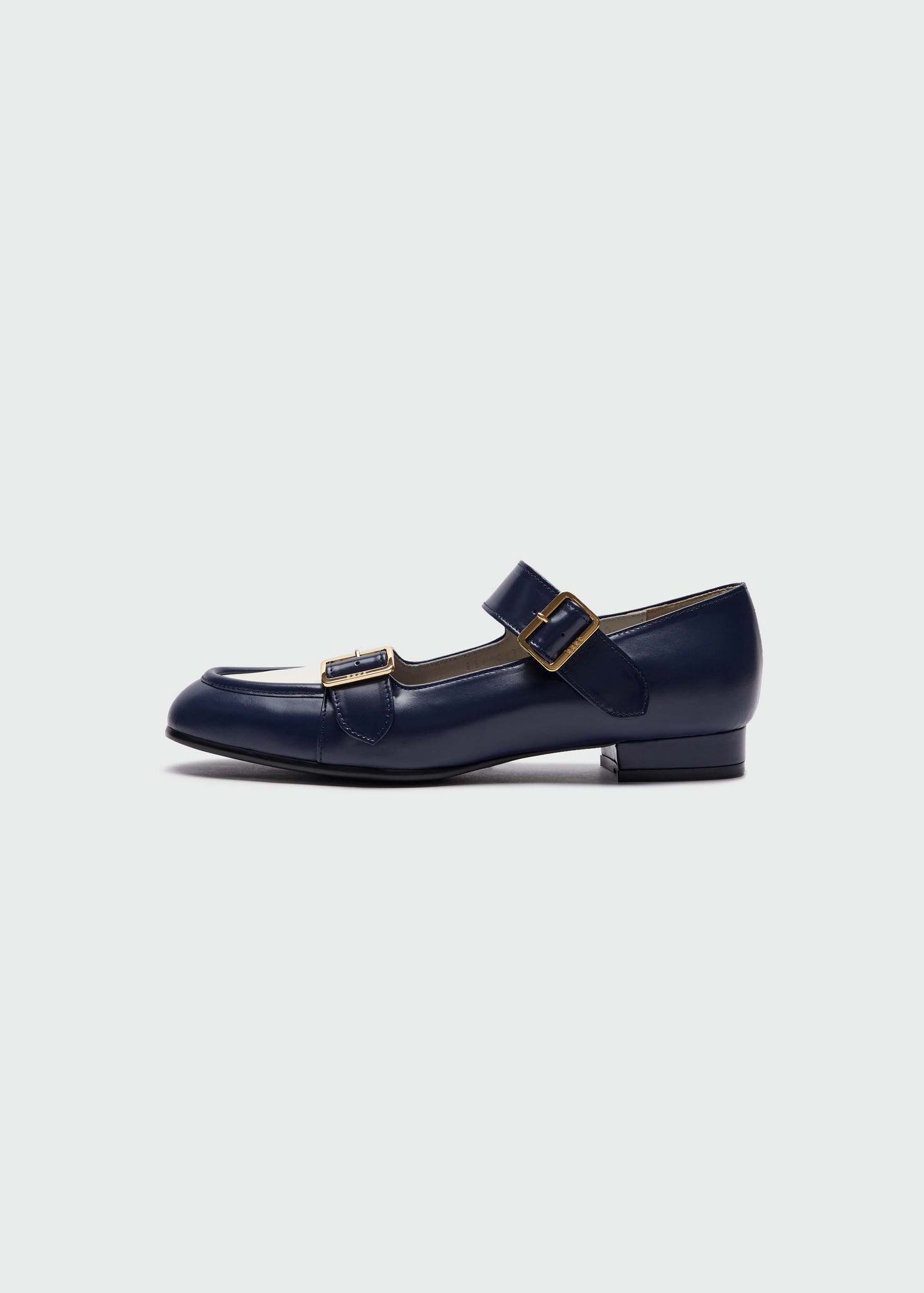 Navy Ballet Flats