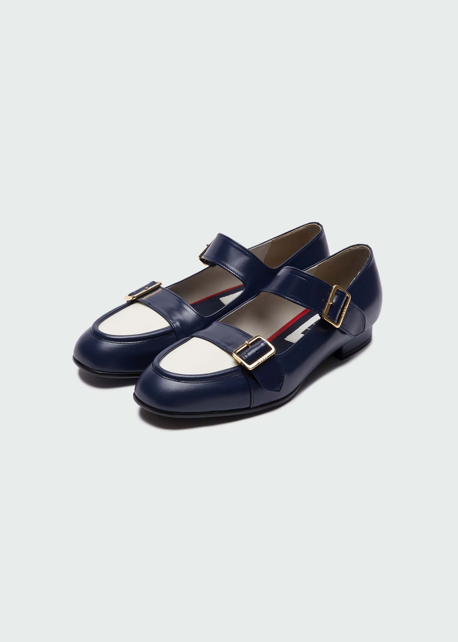 Navy Ballet Flats