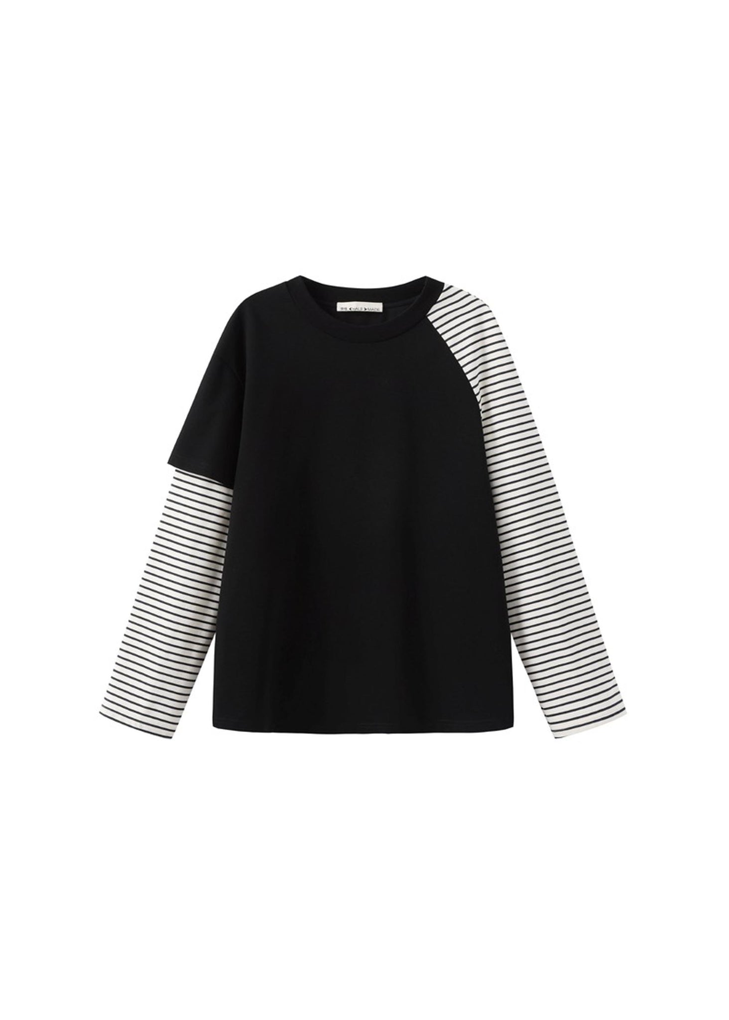 Black & White Asymmetric T-Shirt