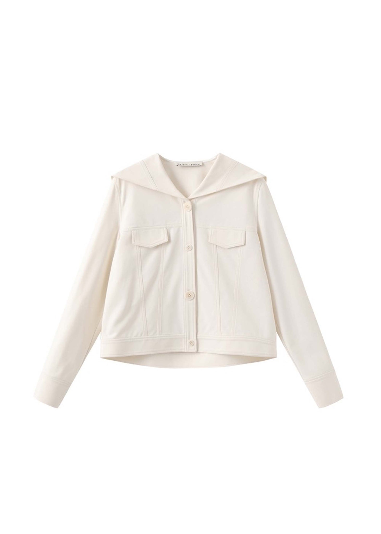 White Sailor Trucker Jacket