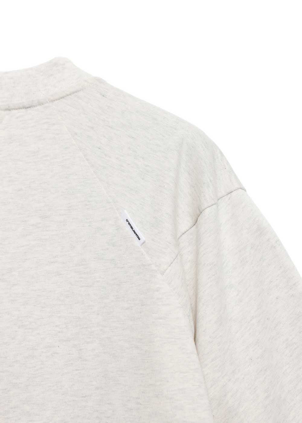White Panelled Graphic Tee