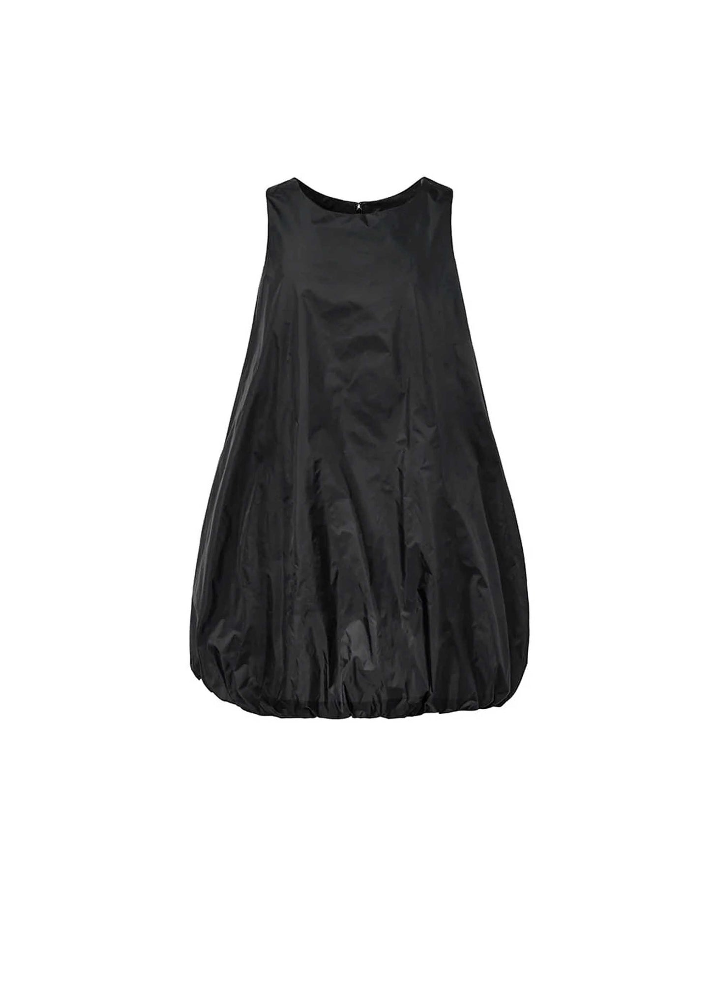 Black Volume Mini Dress