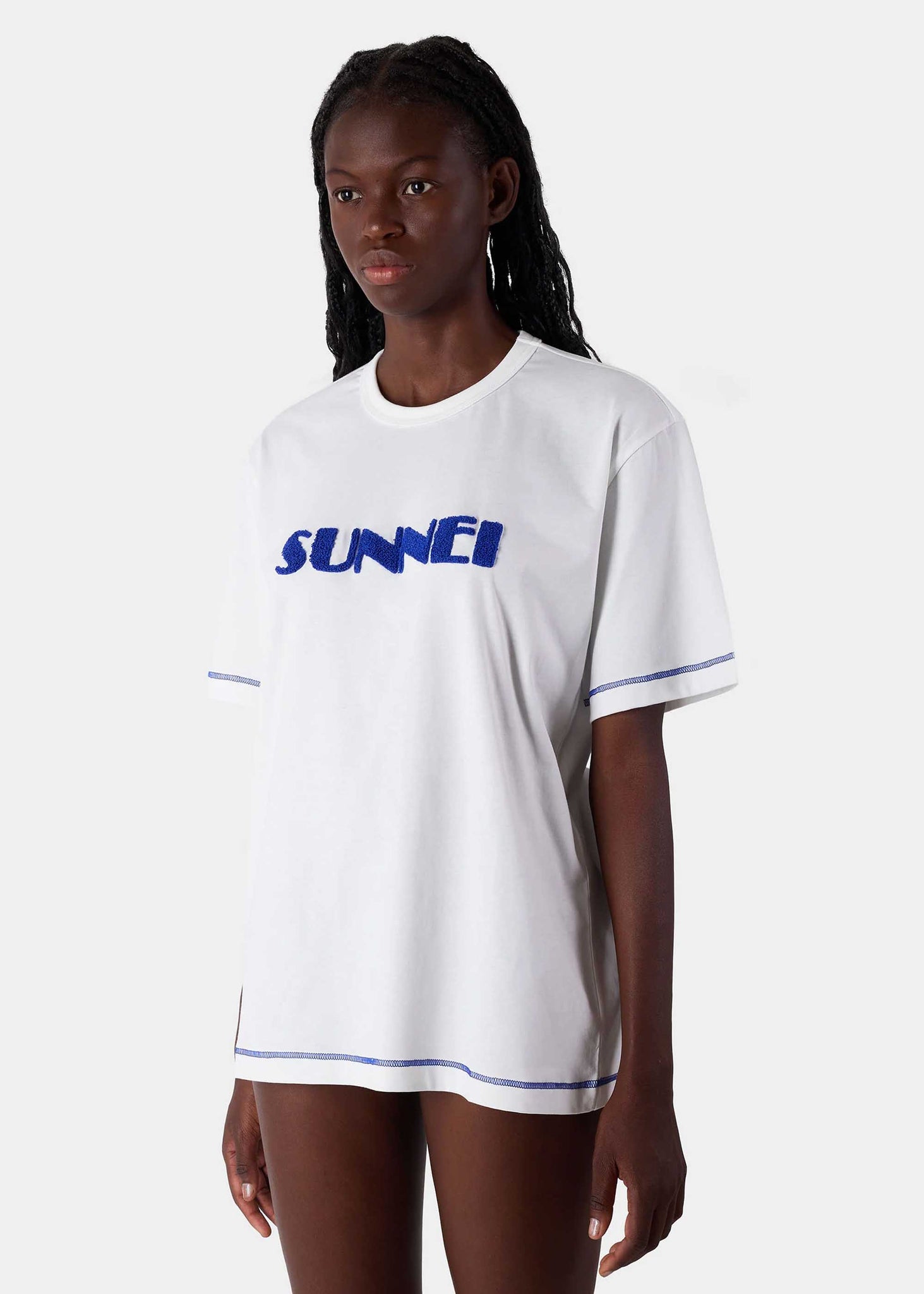 White Puff Logo T-Shirt