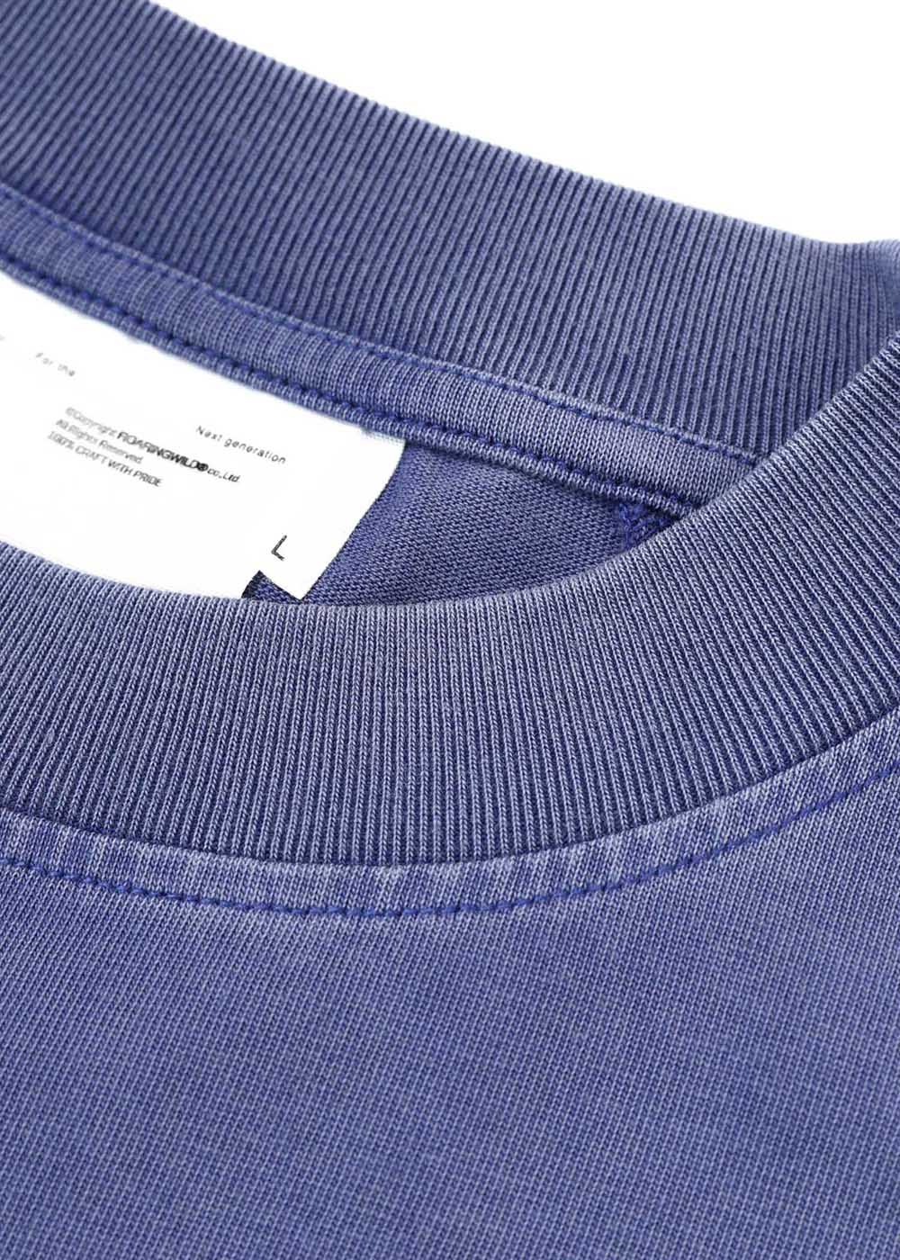 Blue Panelled Tee