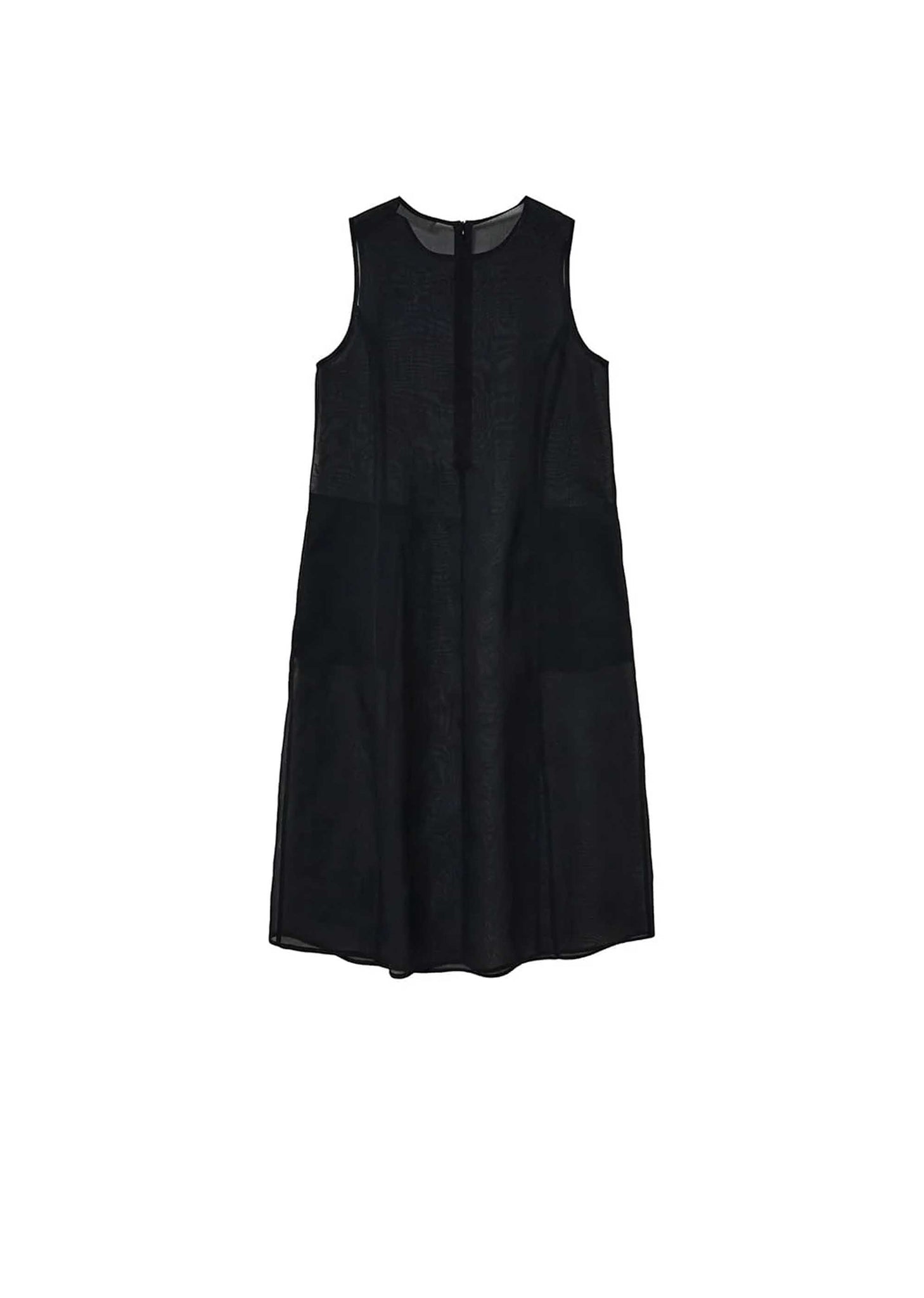 Black Sheer Long Dress