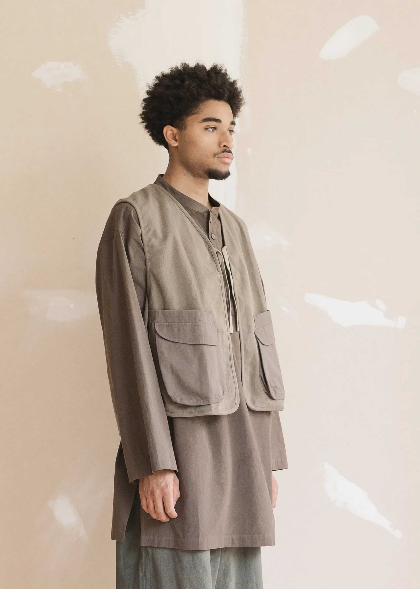 Grey Utility Vest
