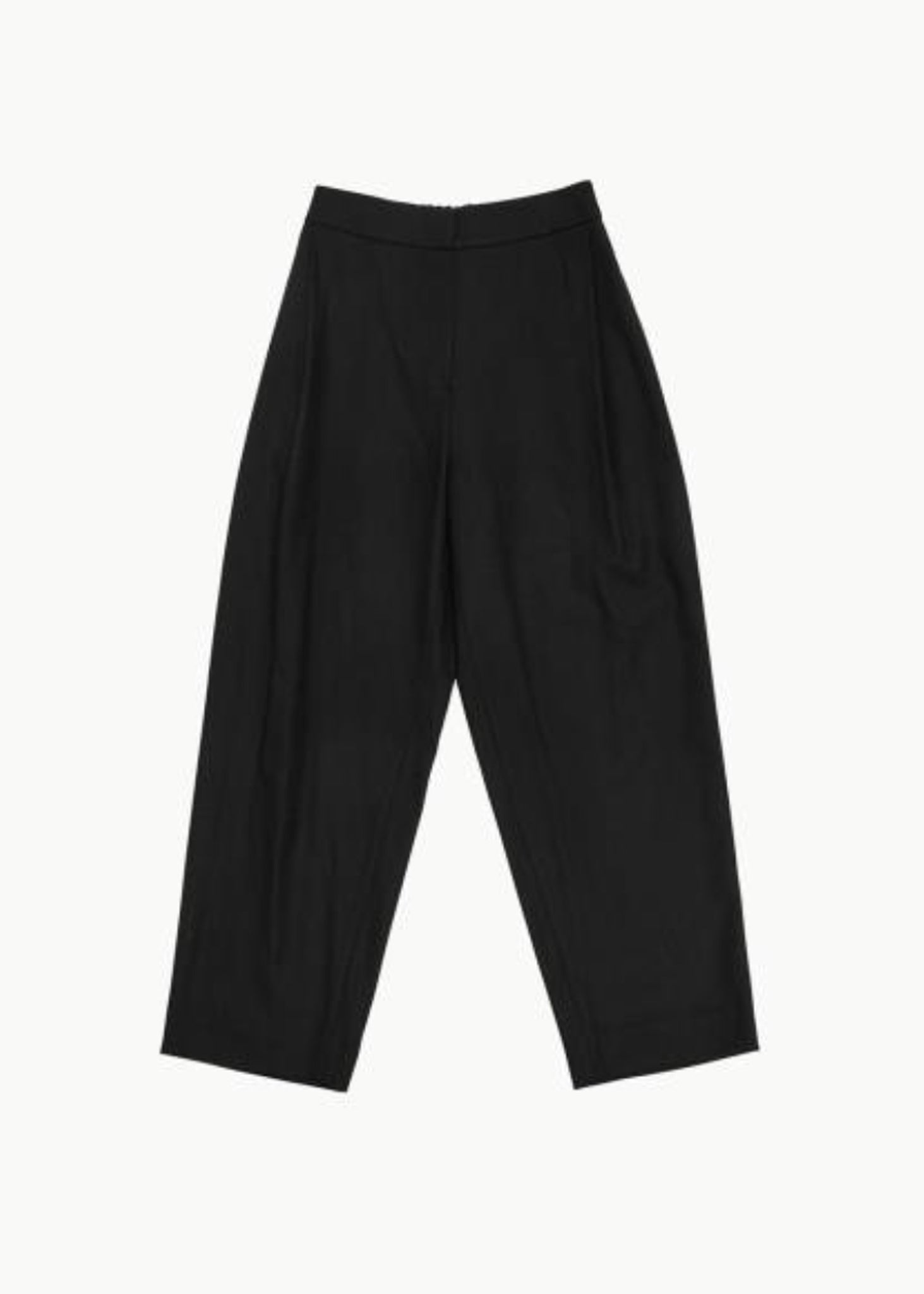 Black Wool Trousers