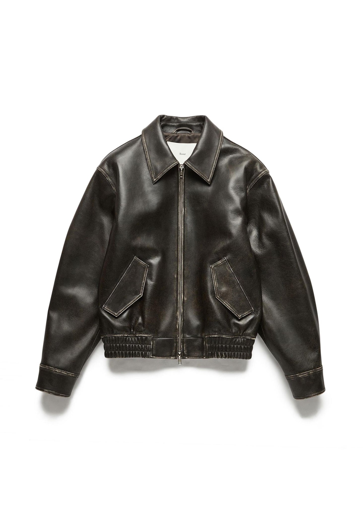 Black Leather Blouson