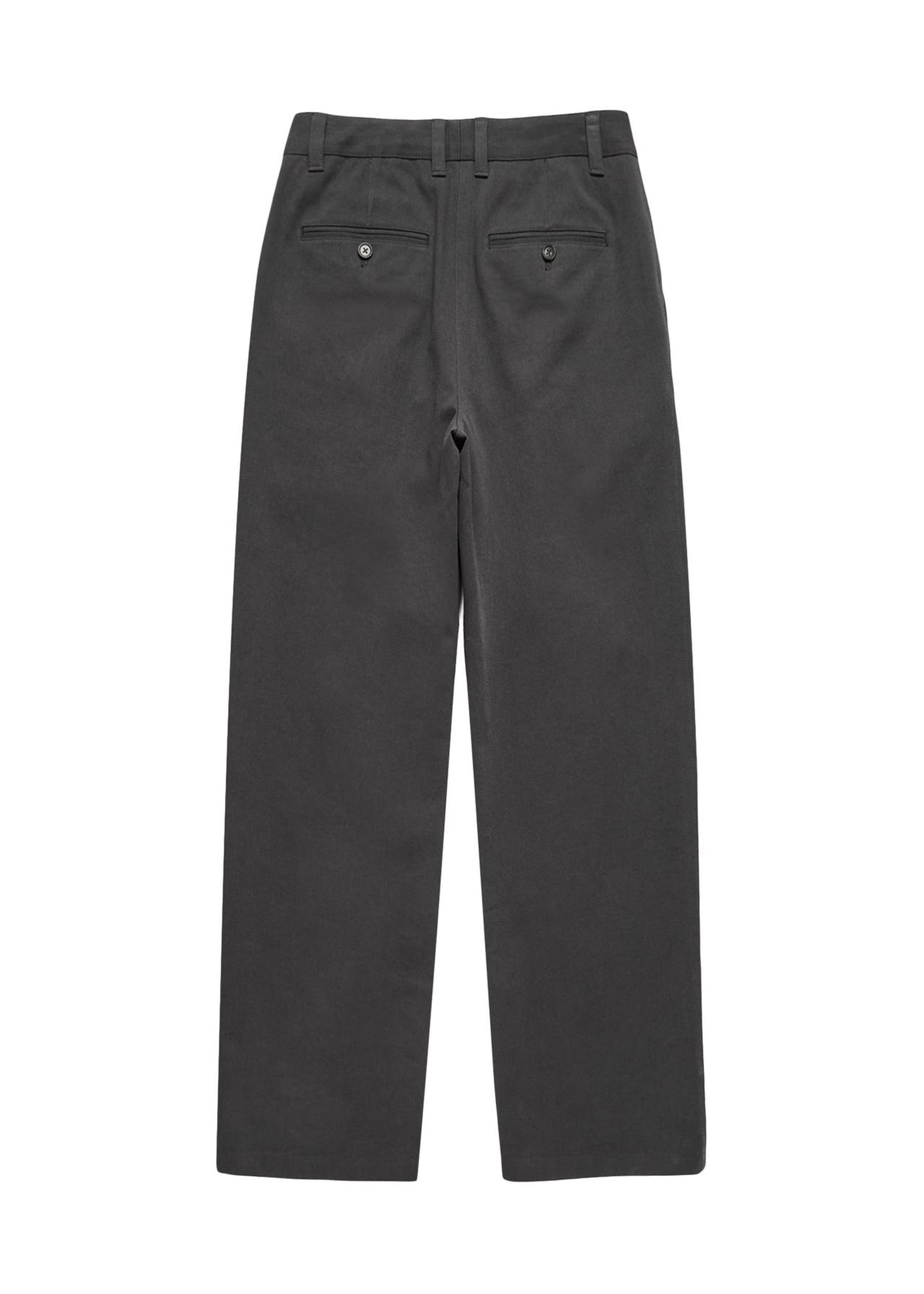 Grey Pleated Trousers