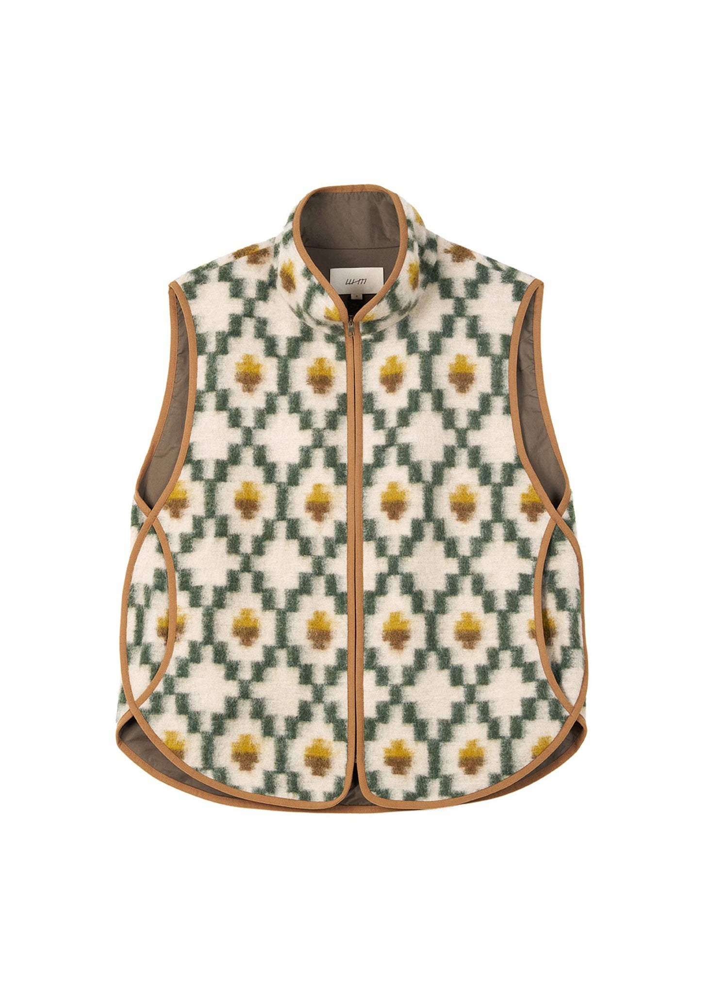 Beige Klim Wool Vest