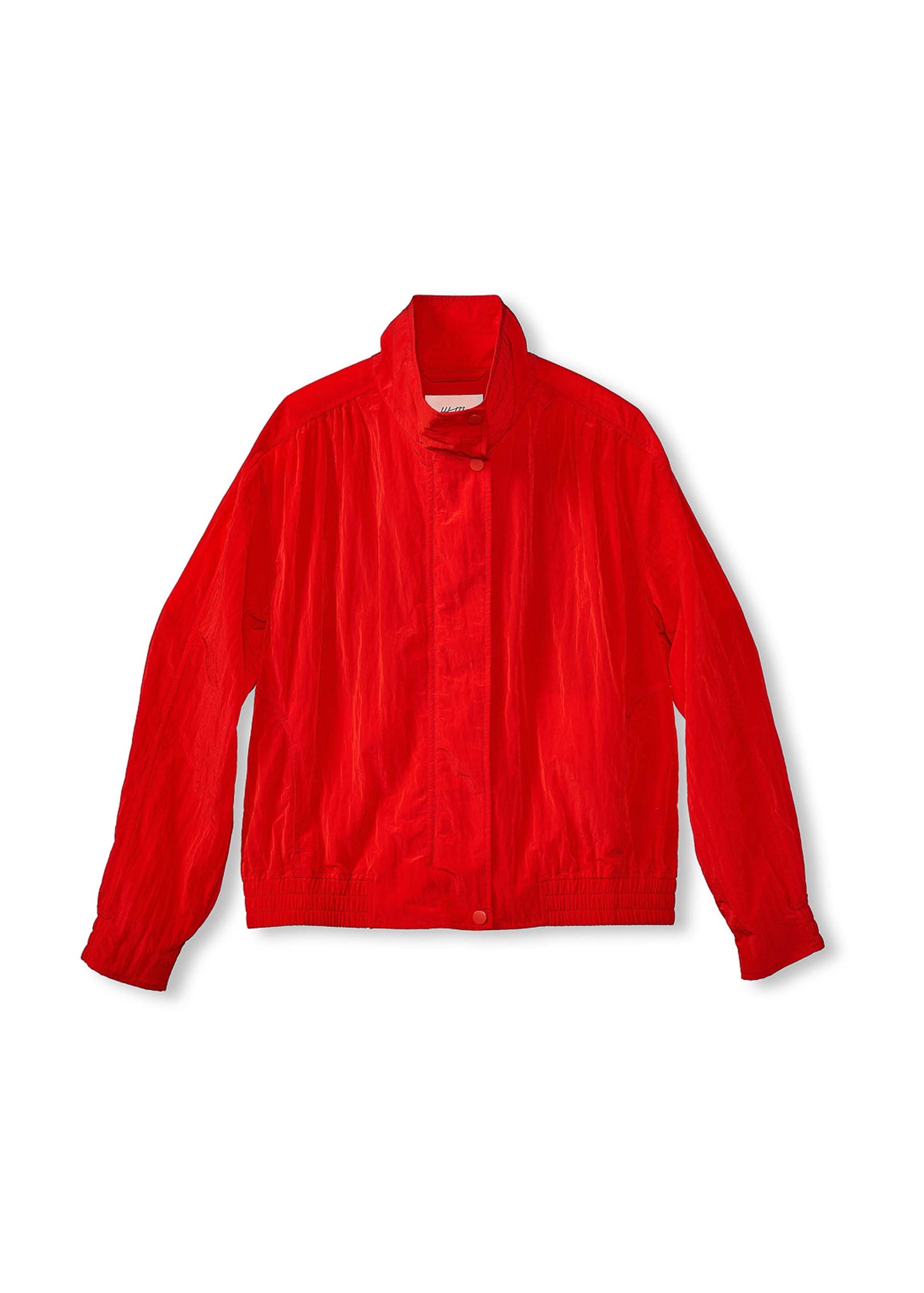 Red High Neck Jacket