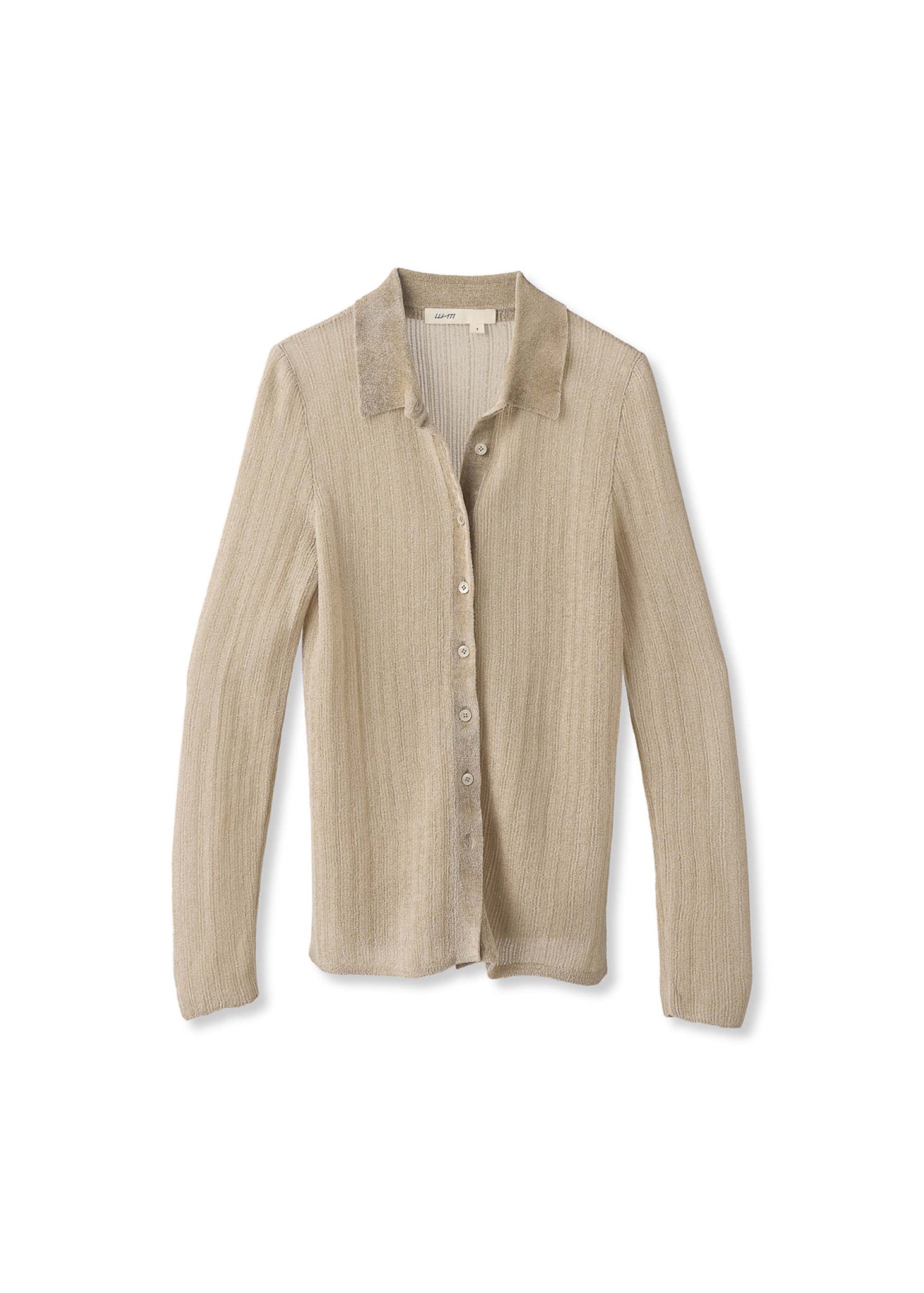 Beige Knit Shirt