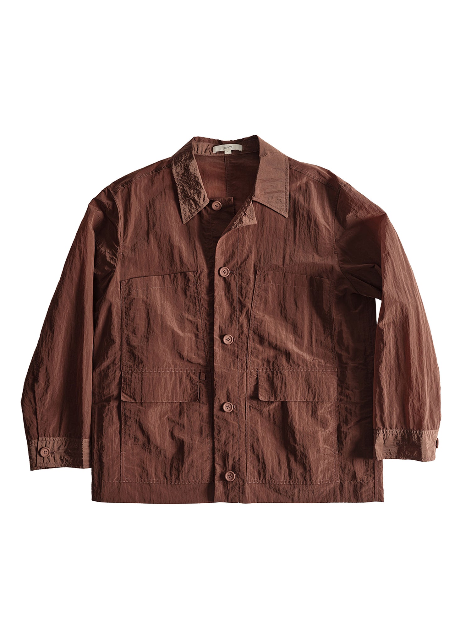 Brown Crinkle Jacket