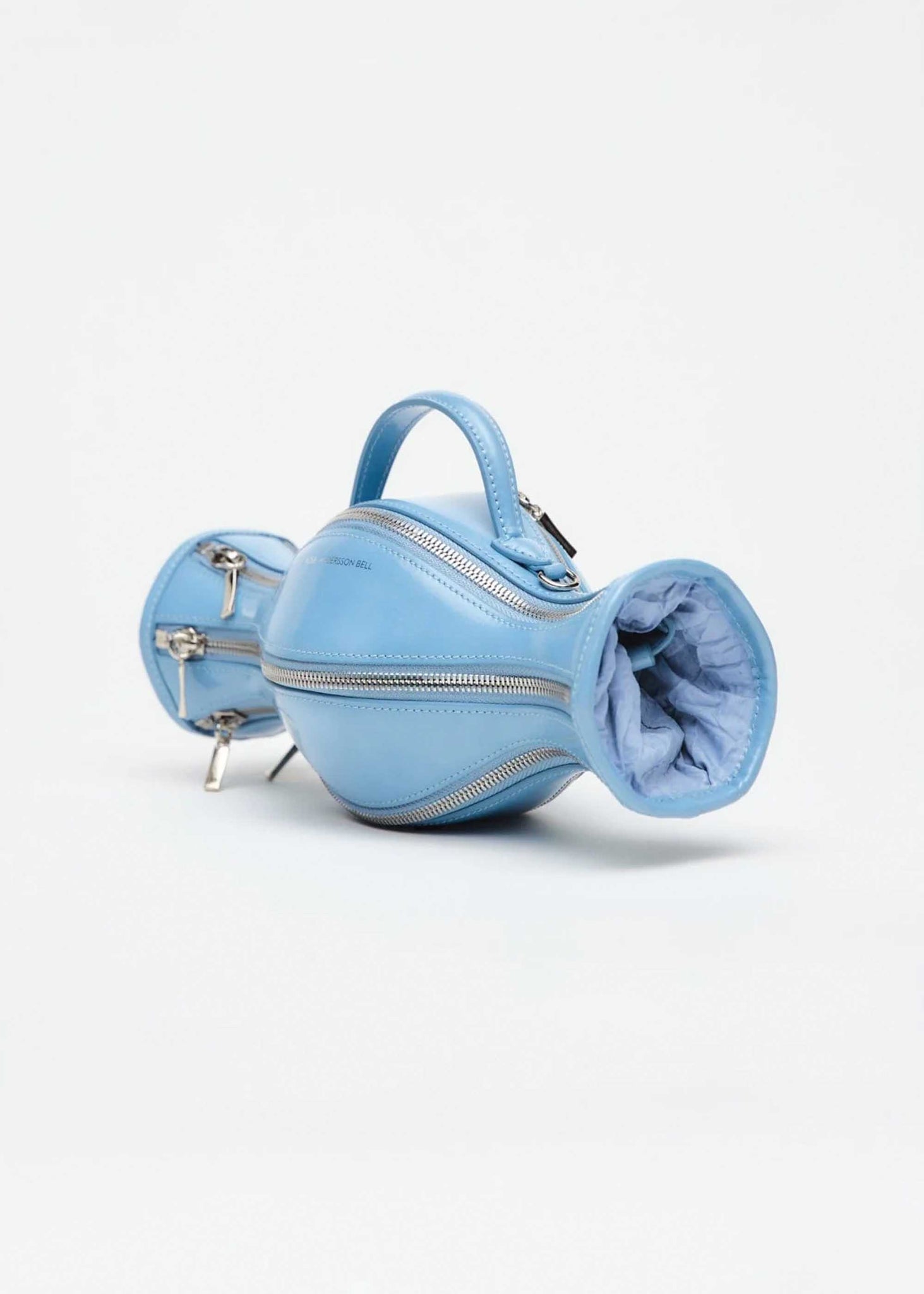 Light Blue Vase Bag