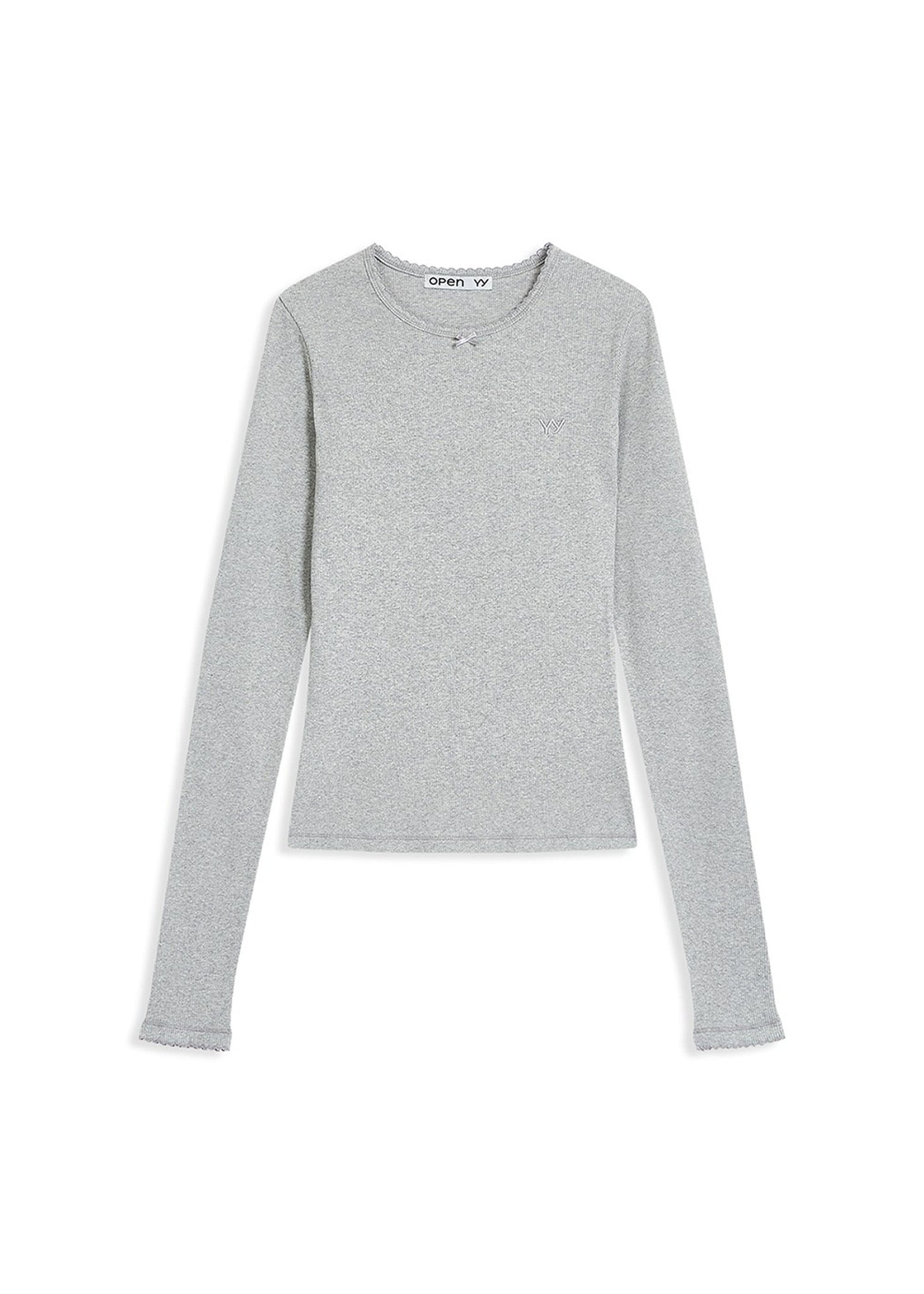 Grey Trim Longsleeve