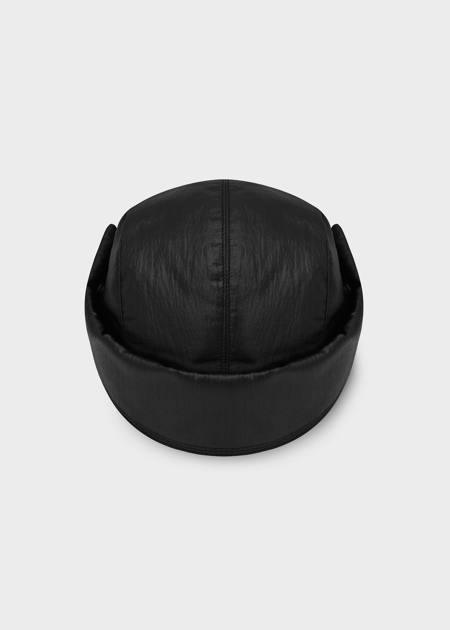 Black Aviator Cap