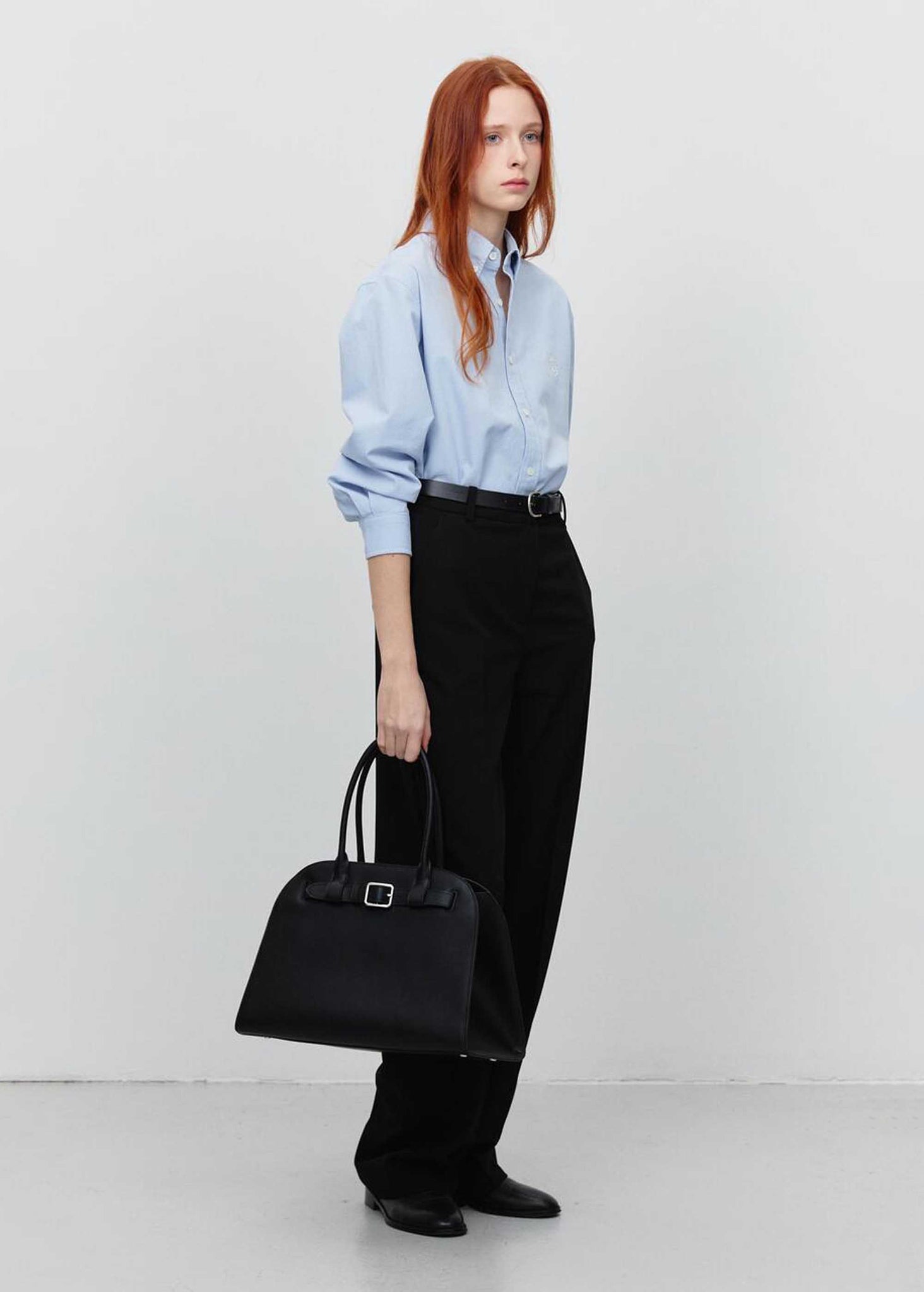 Black Straight Trouser