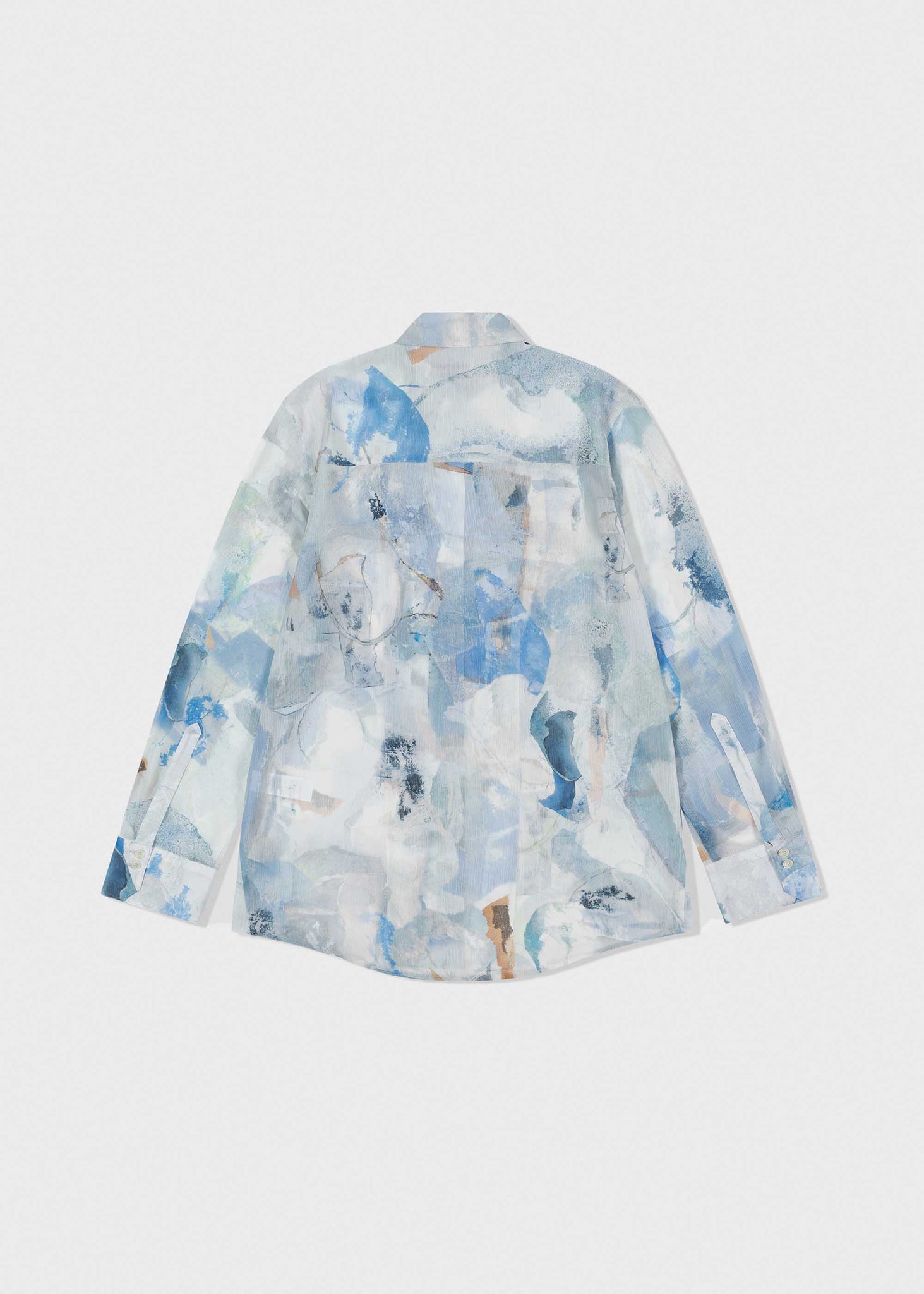 Blue Boriana x LOW CLASSIC Printed Shirt