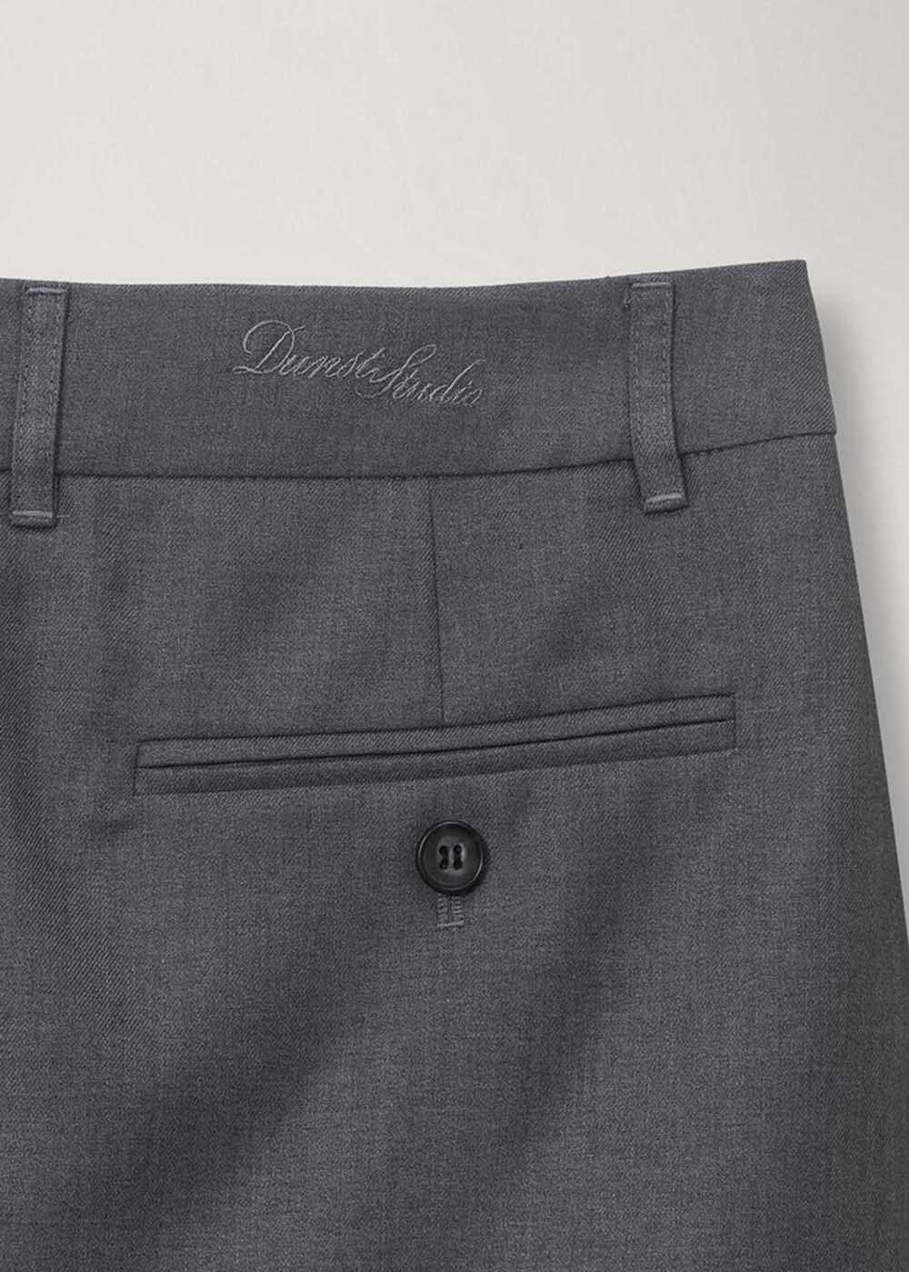 Grey Mini A-Line Skirt