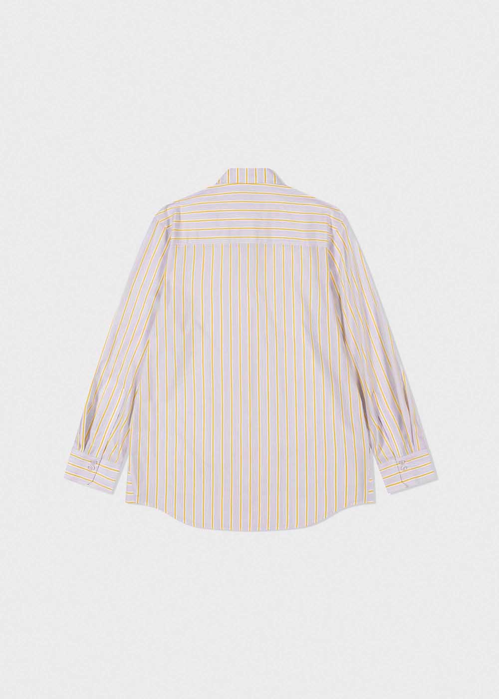 Pink Striped Oversized Shirt