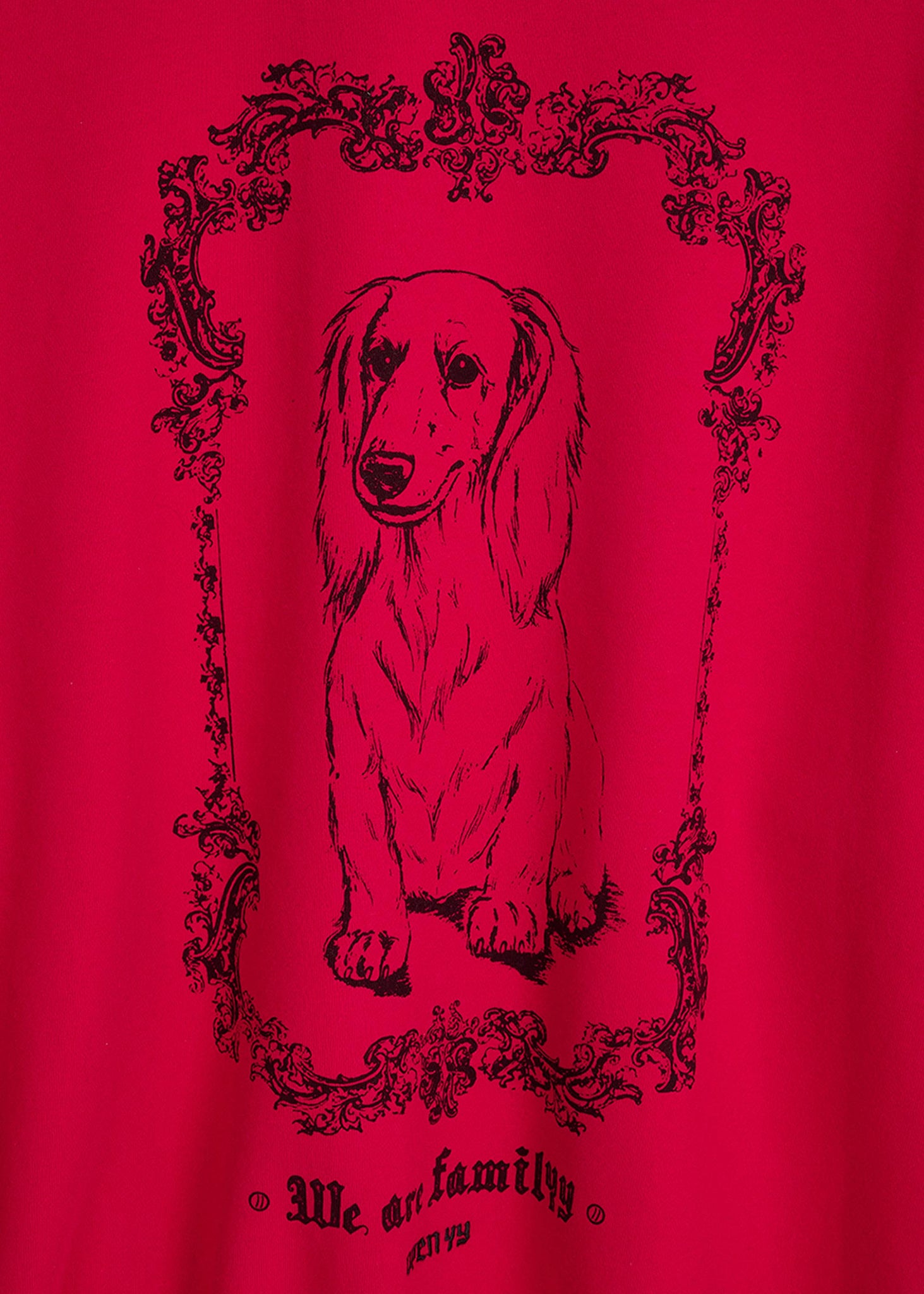 Red Puppy Sweatshirt