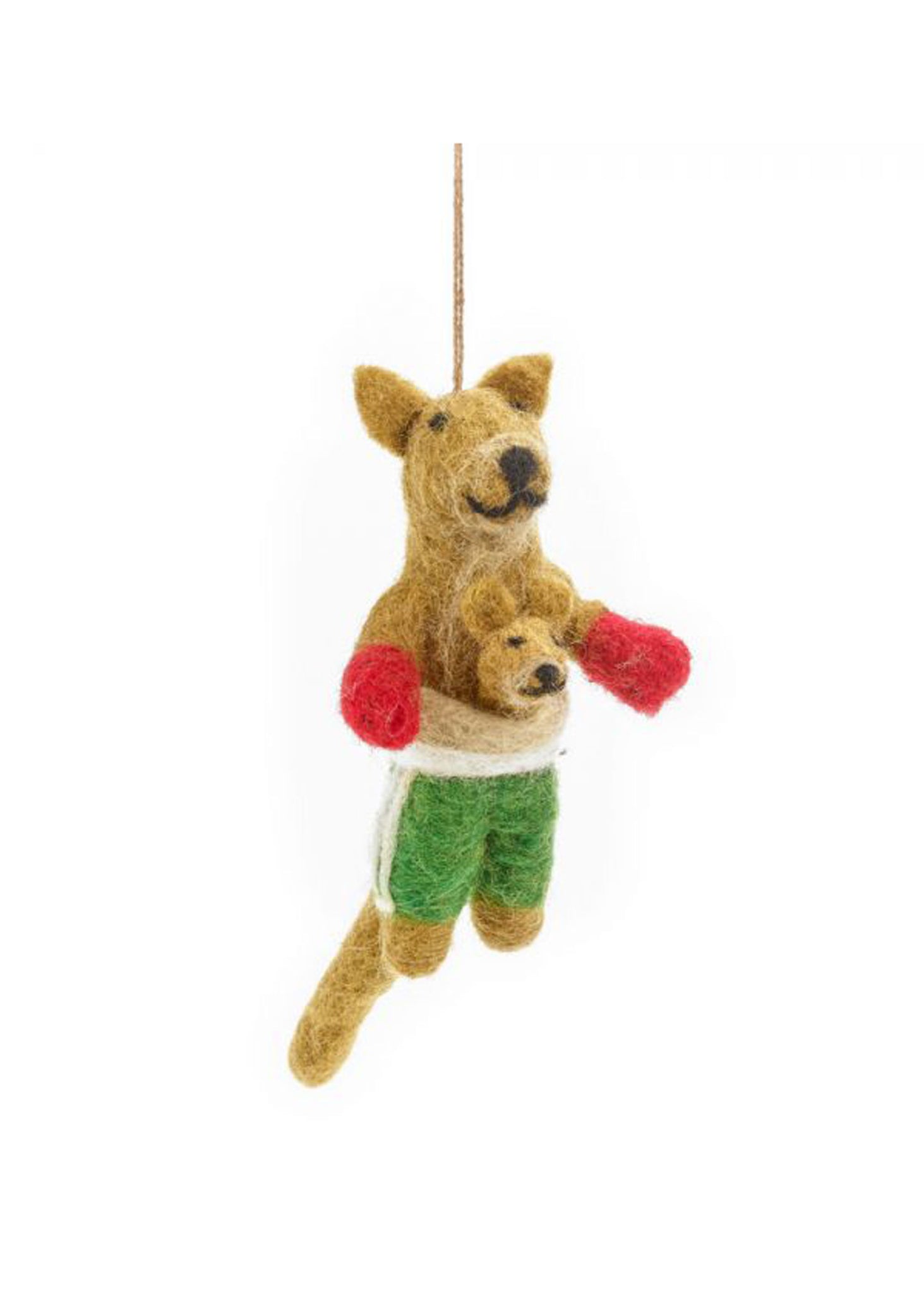 Bobby the Boxing Kangaroo Hanging Decoration