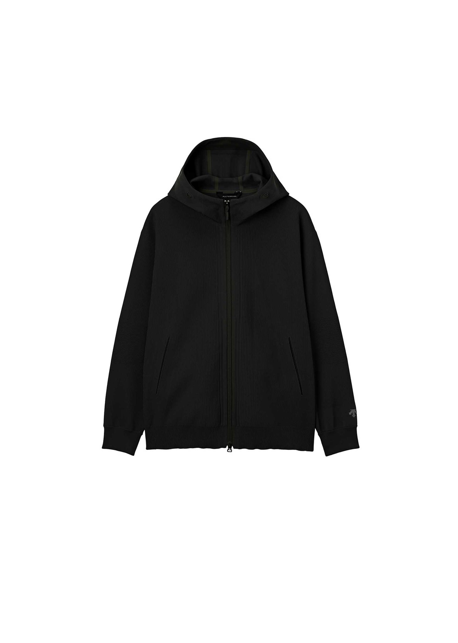 Black Fusionknit Hoodie